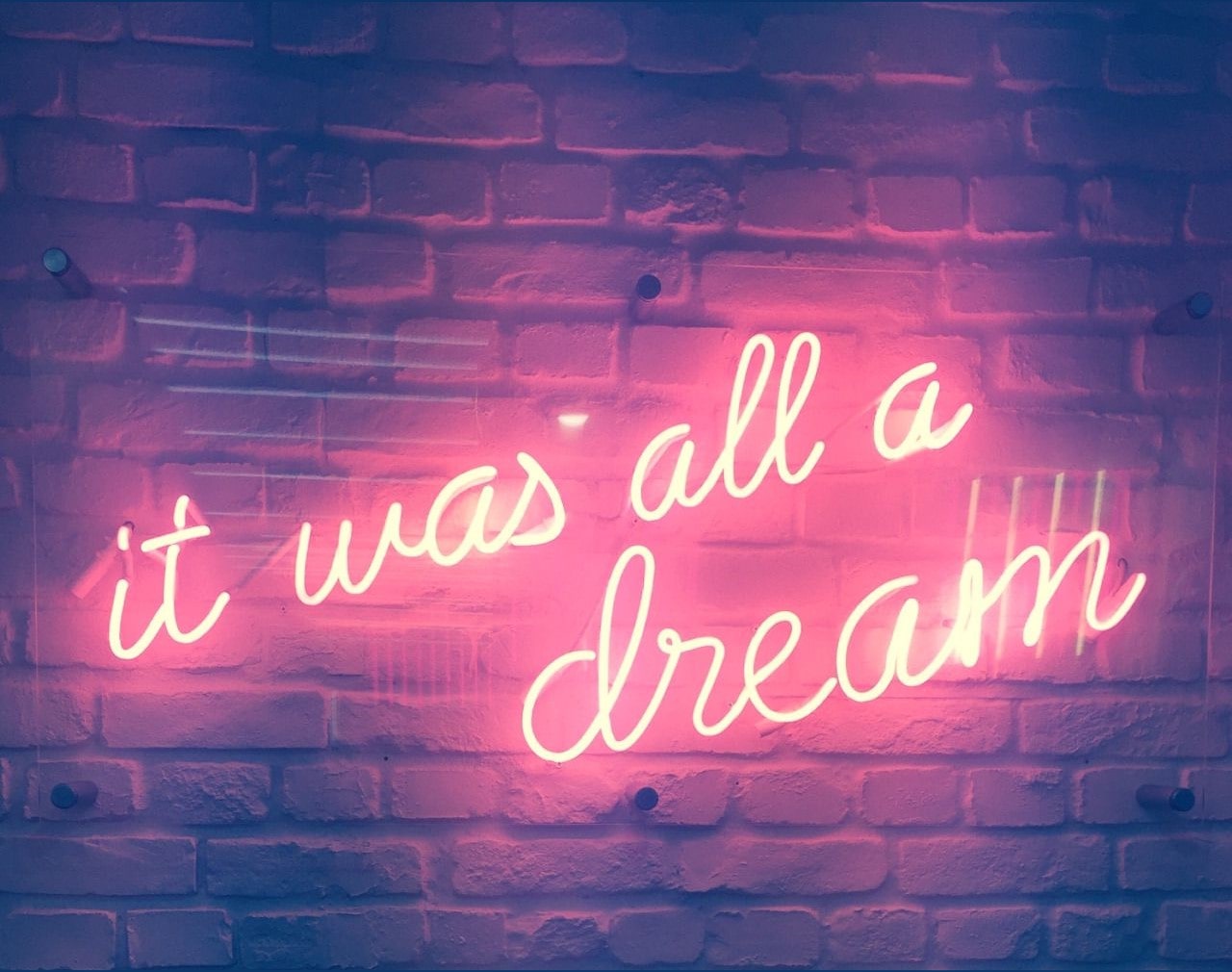 It Was All a Dream Wallpaper