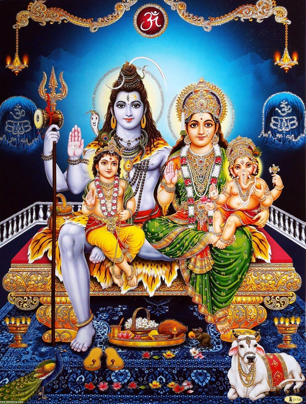Lord Shiva Family Image