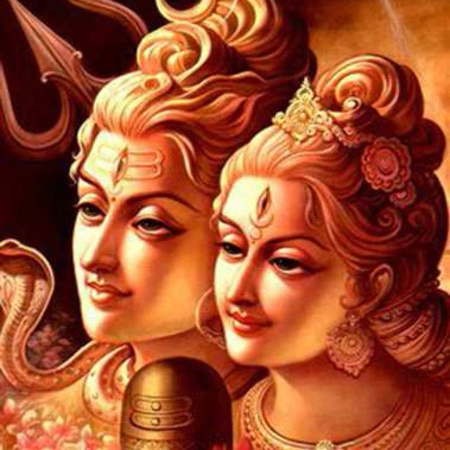 Download Shiva And Parvati Wallpaper