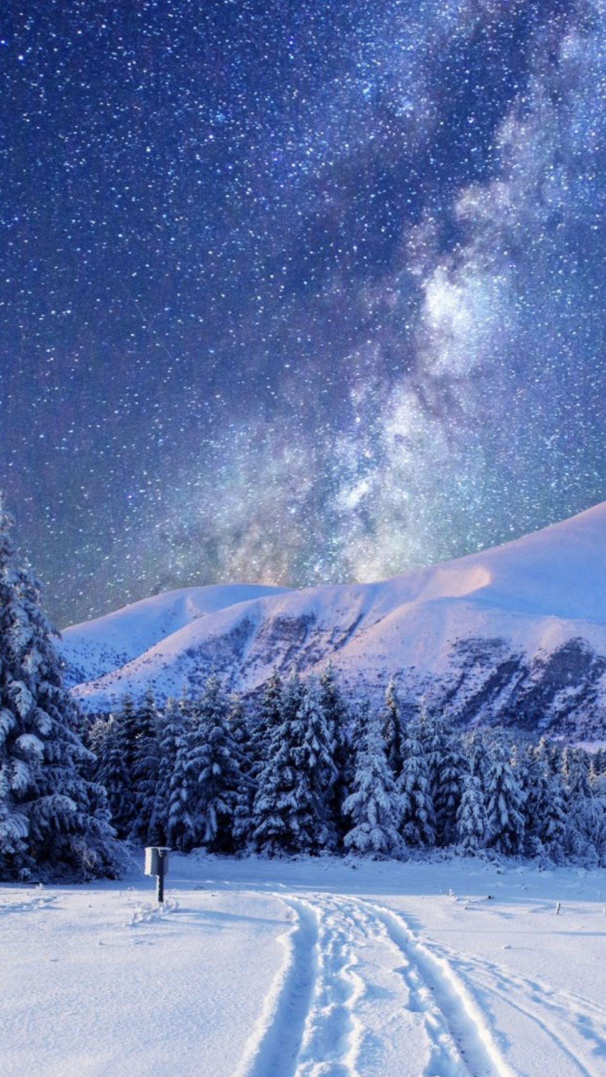 19++ Nature Winter Wallpaper iPhone