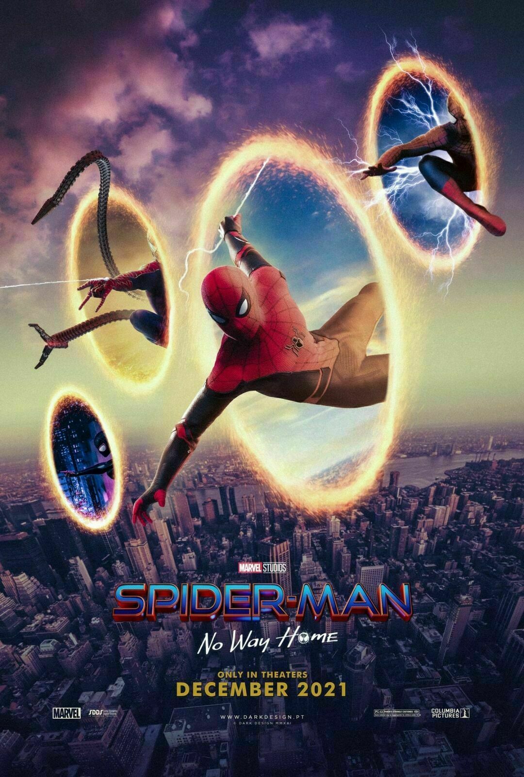 Spider Man No Way Home Movie Film Poster Print