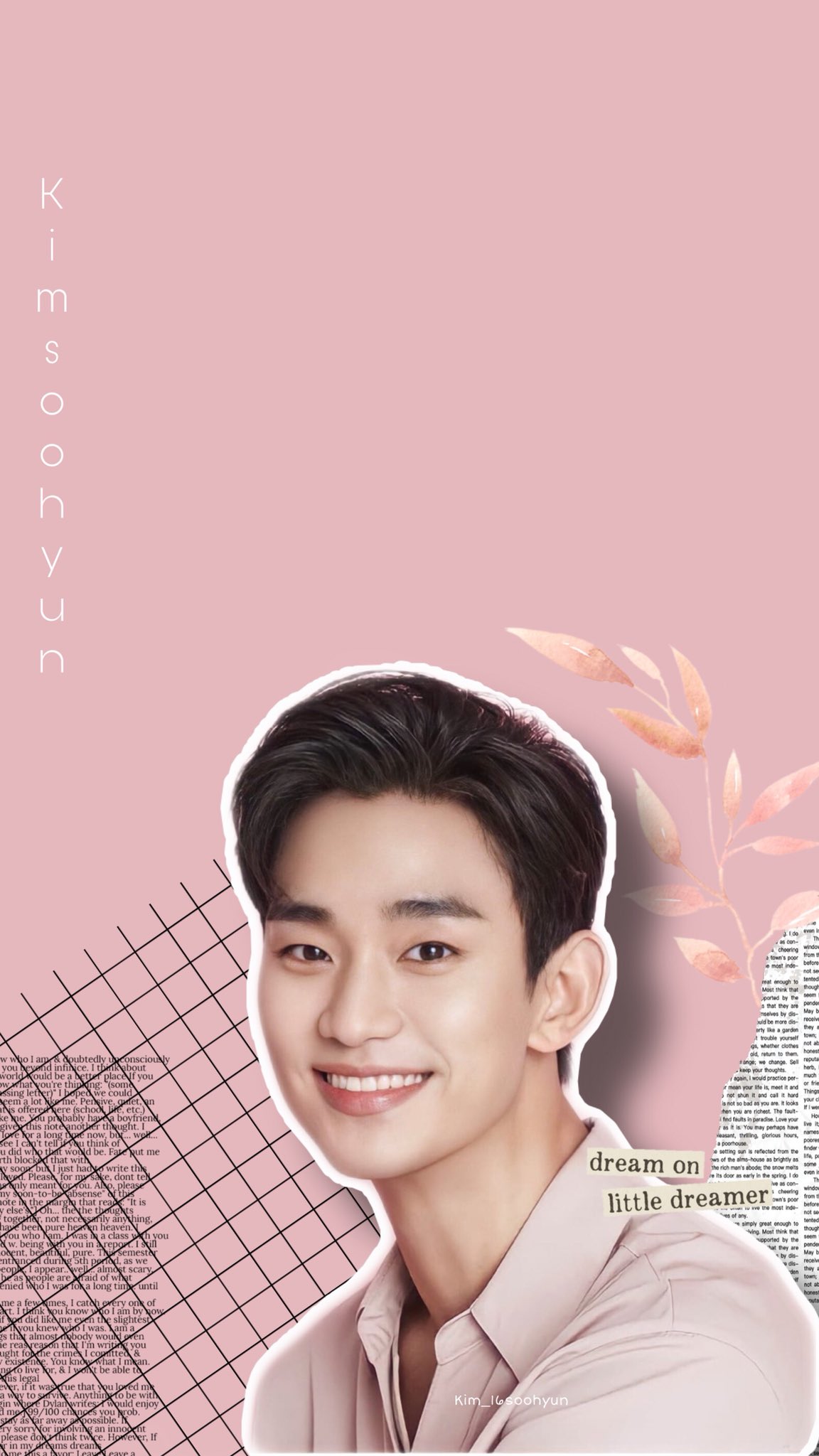 kim_16soohyun no Twitter: Hallo guysss New lockscreen Kim soo hyun