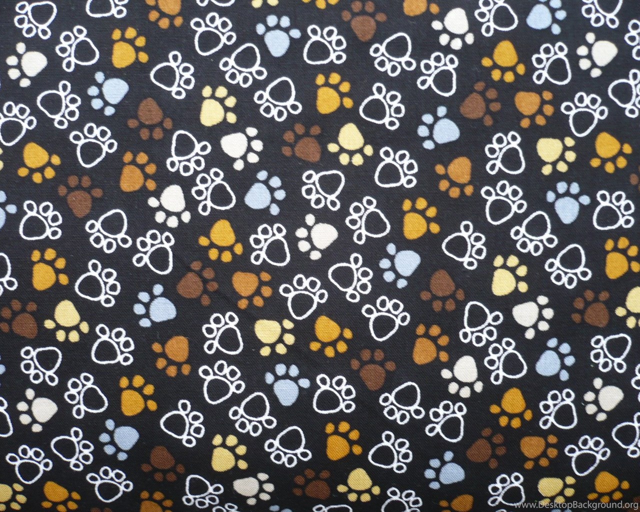 Pink Dog Bone Wallpaper 70 Tossed Paws Craft Fabric. Dog Wallpaper. Desktop Background