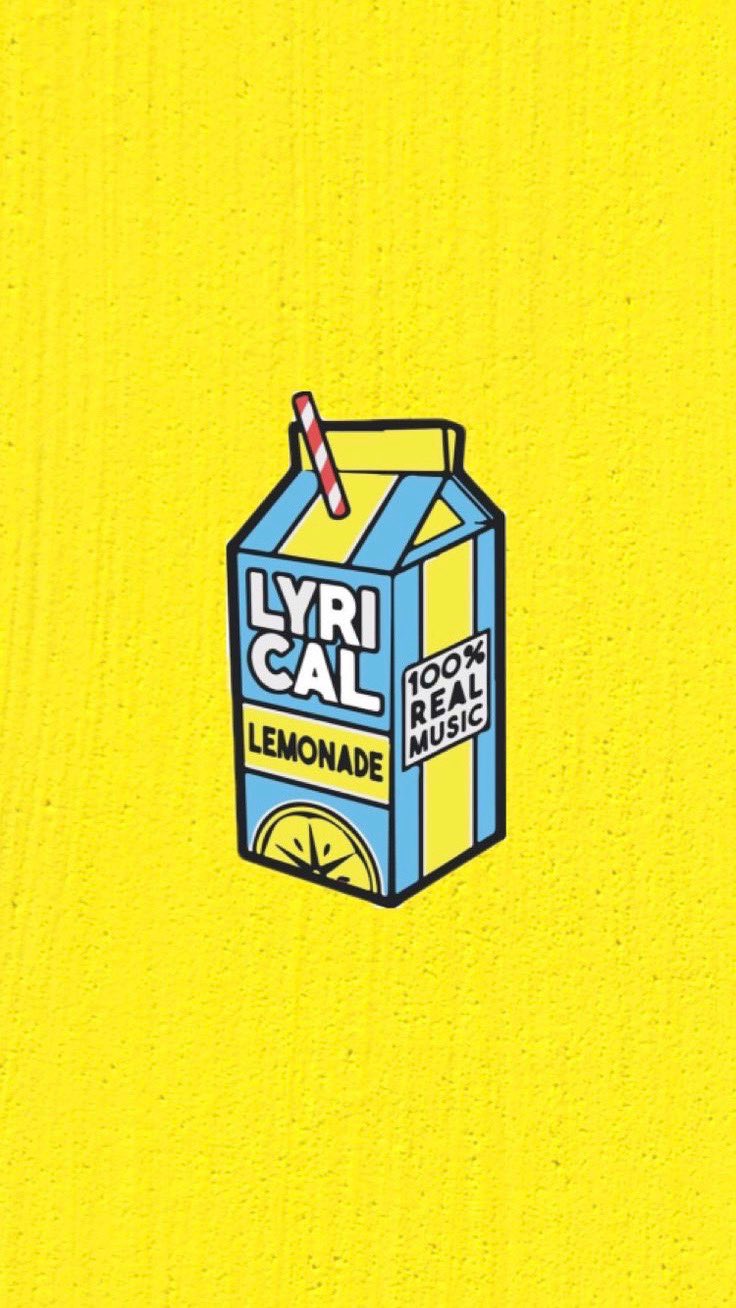 Wallpaper Daily sponsor me • • #lyricallemonade #colebennett #wallpaper #yellow #sponsor #juice
