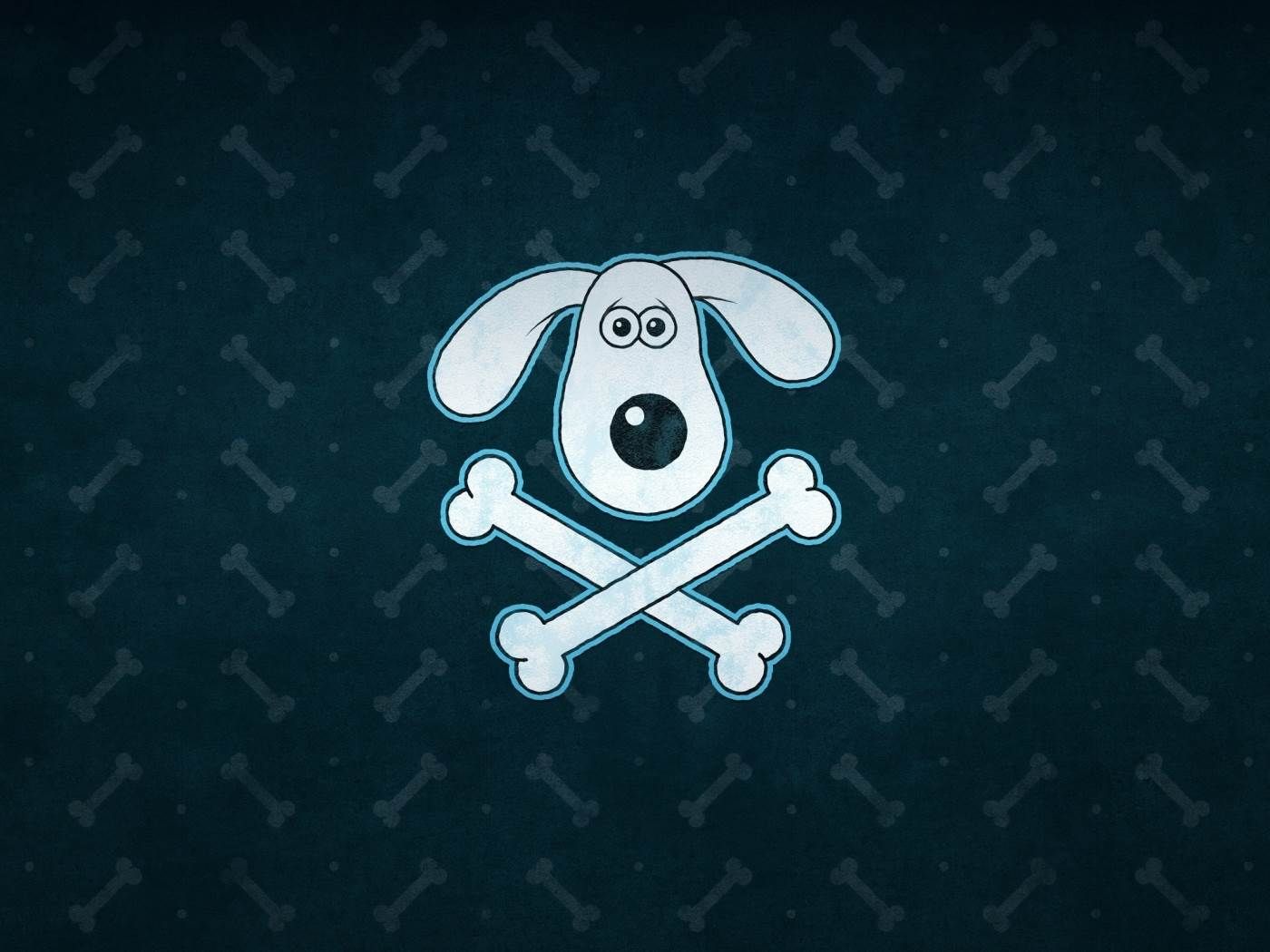 The image for \ugt; Dog Bones Background 1400×1050 Dog Bone Background. Adorable Wallpaper. Custom pencil case, Desktop wallpaper art, Prints