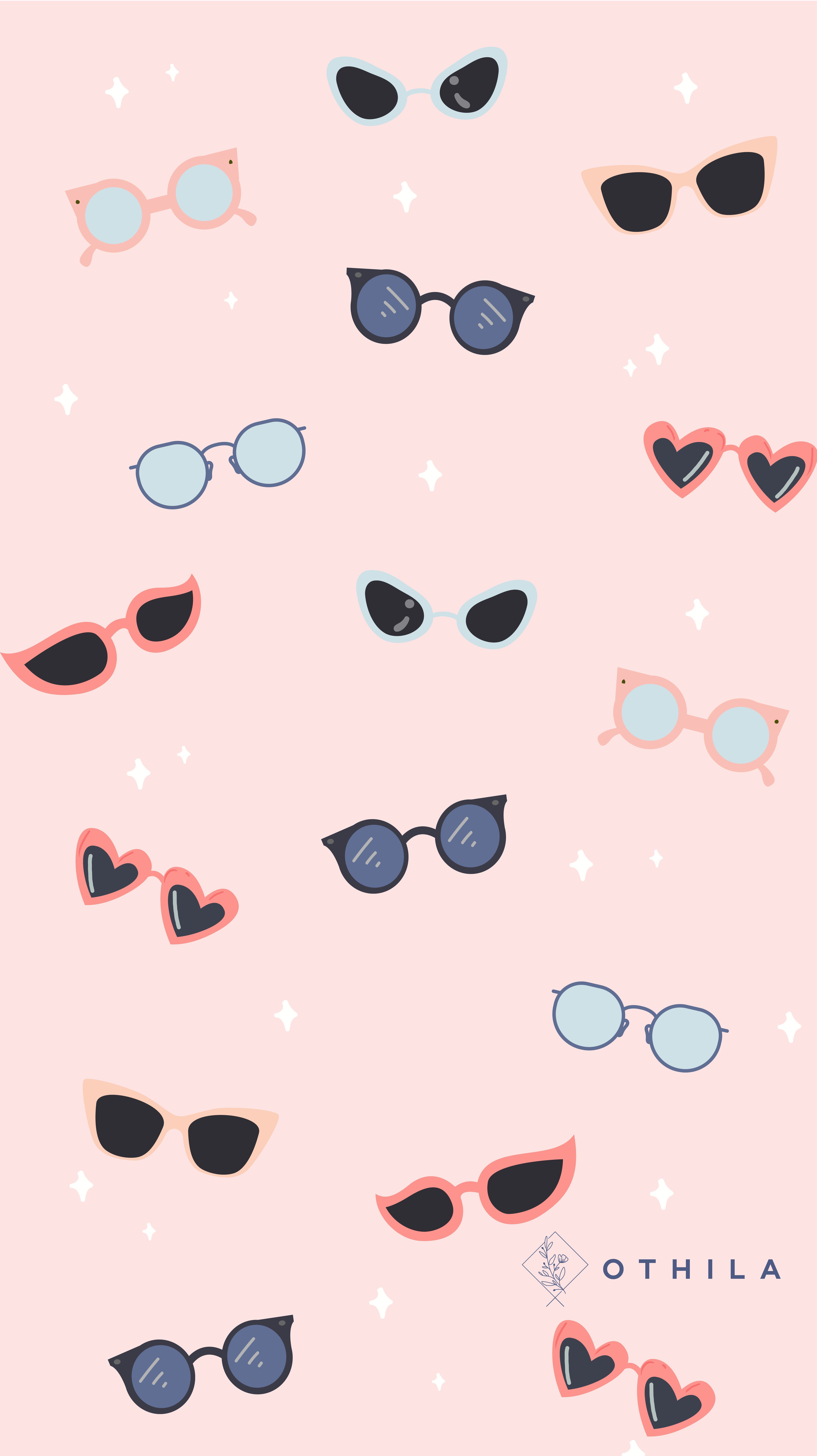 Pink Glasses Wallpaper Free Pink Glasses Background