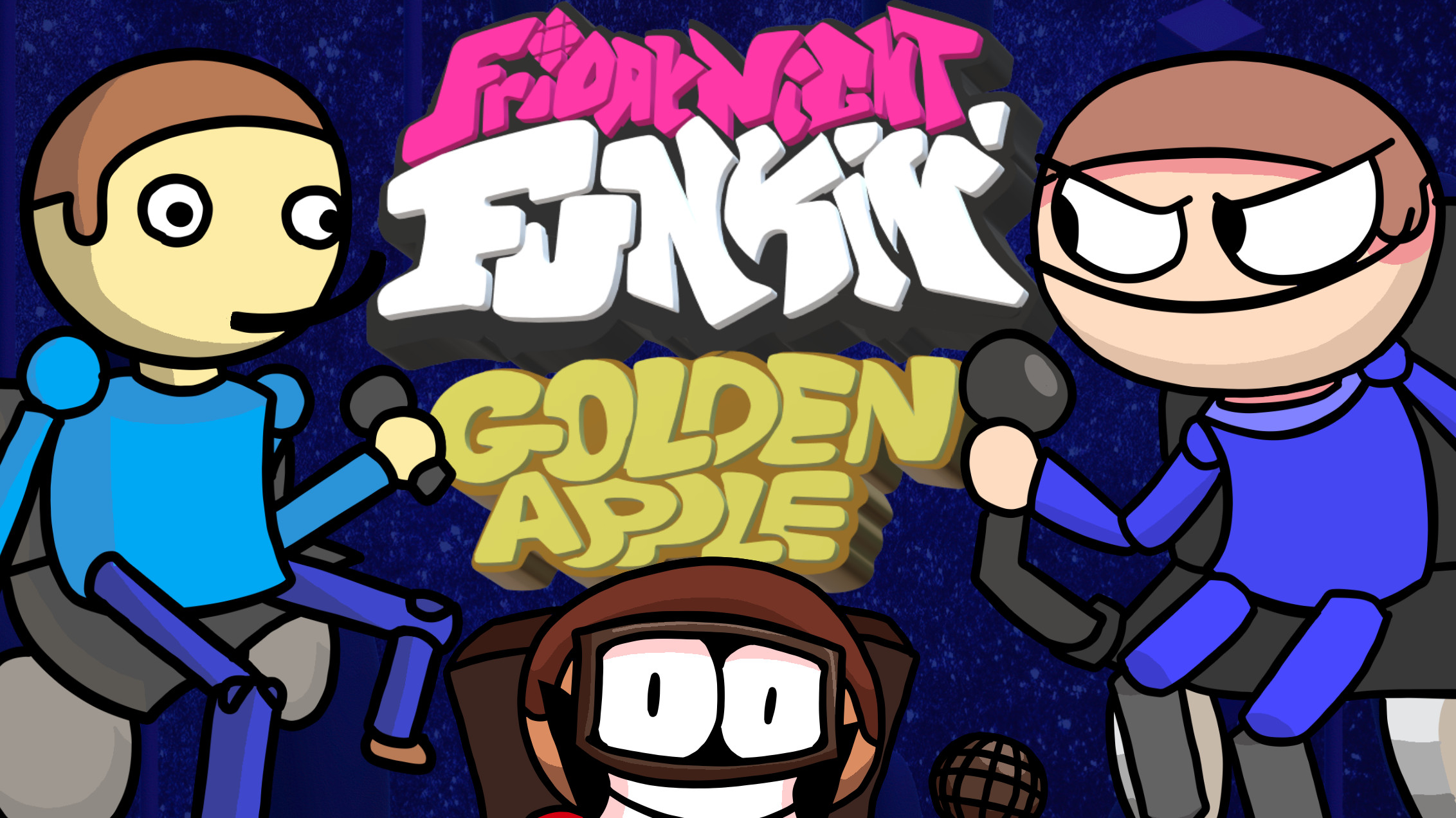 FNF vs Dave and Bambi: Golden Apple Edition Mod Online Free