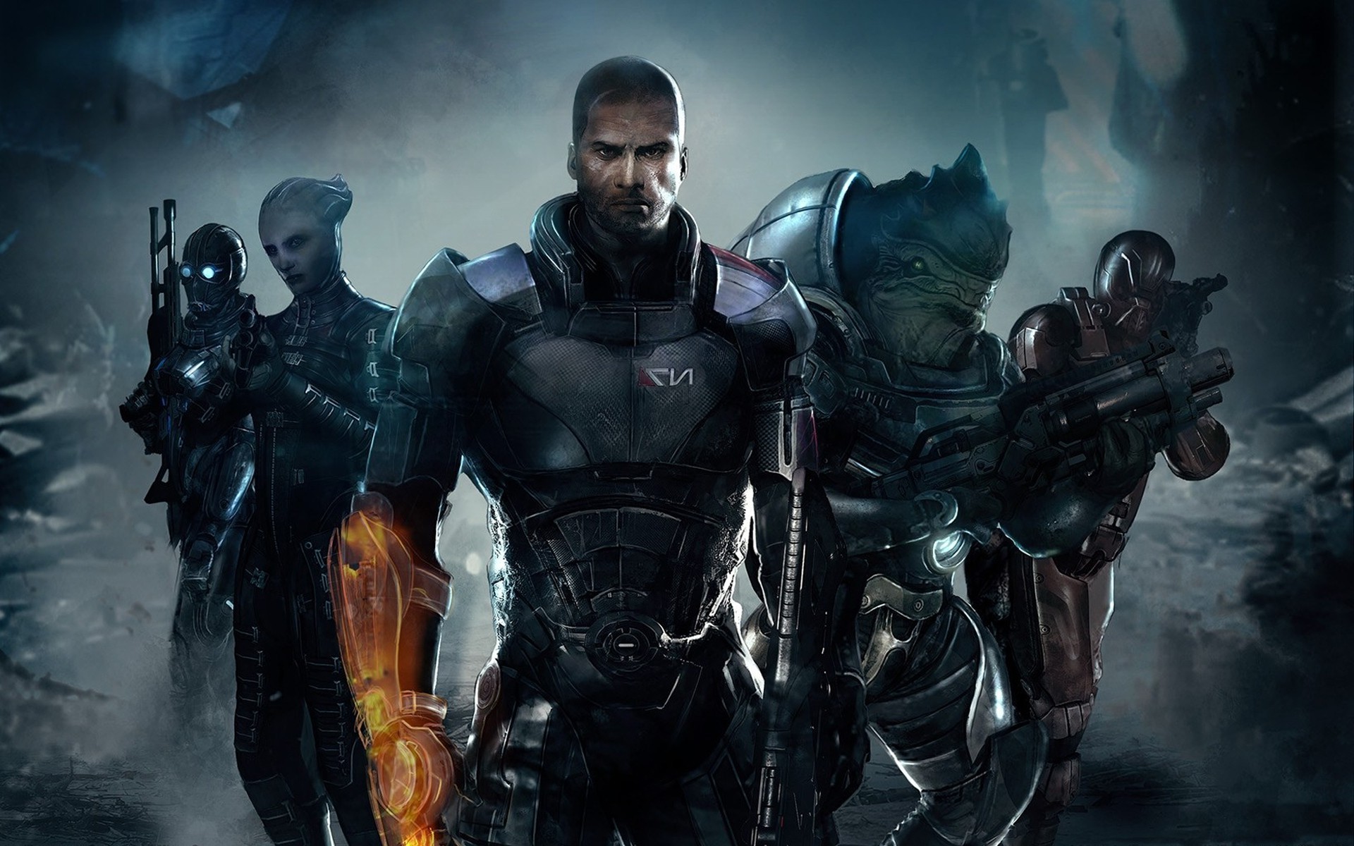 Bioware, Mass Effect, Video Games, Commander Shepard Wallpaper HD / Desktop and Mobile Background