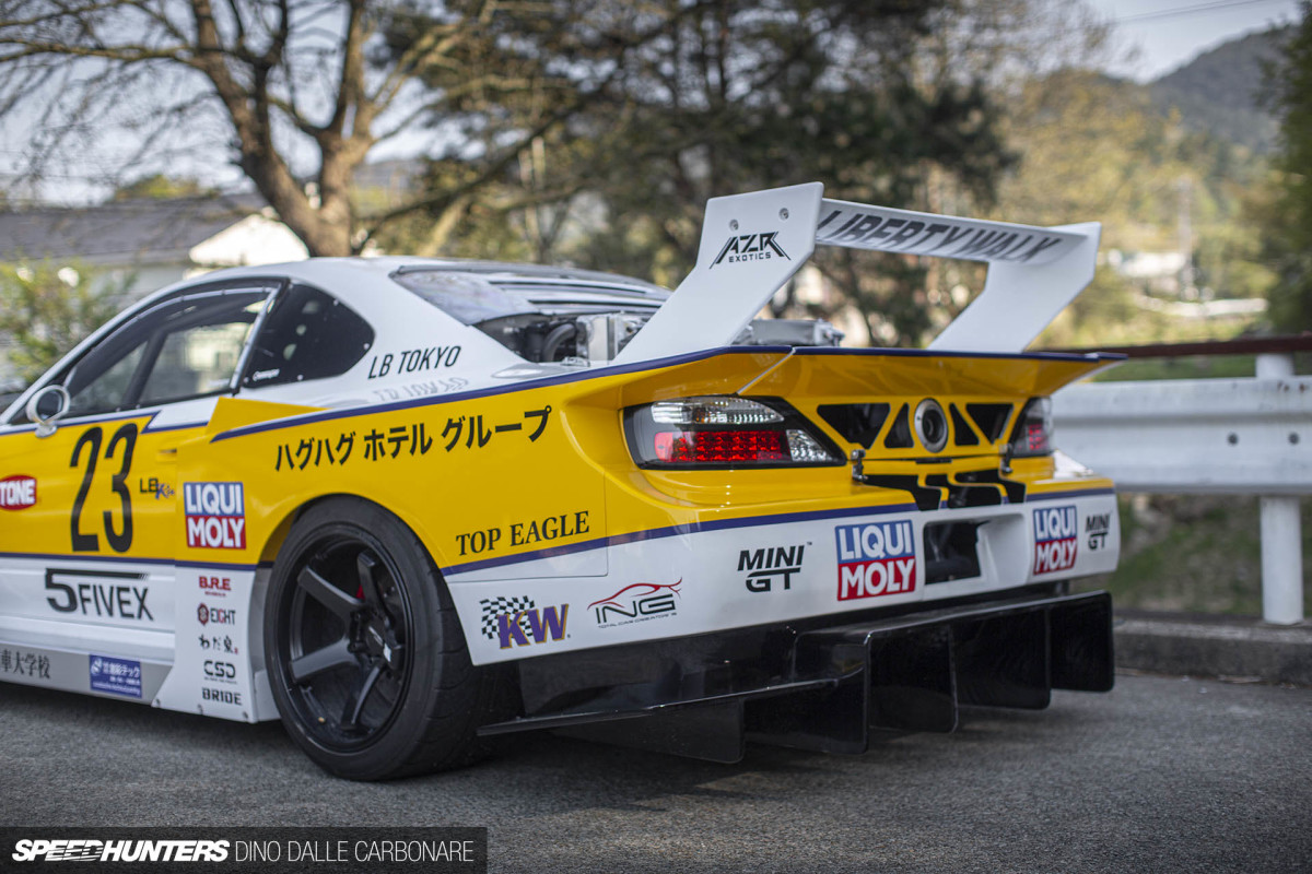 Not All For Show: Liberty Walk Builds A 1,200hp 4 Rotor S15