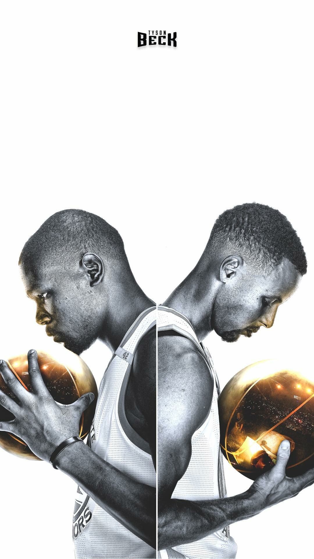 Kevin Durant and Stephen Curry wallpaper. Sports posters basketball, Warriors basketball, Nba basketball art
