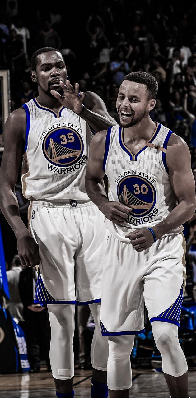 Curry and Durant wallpaper