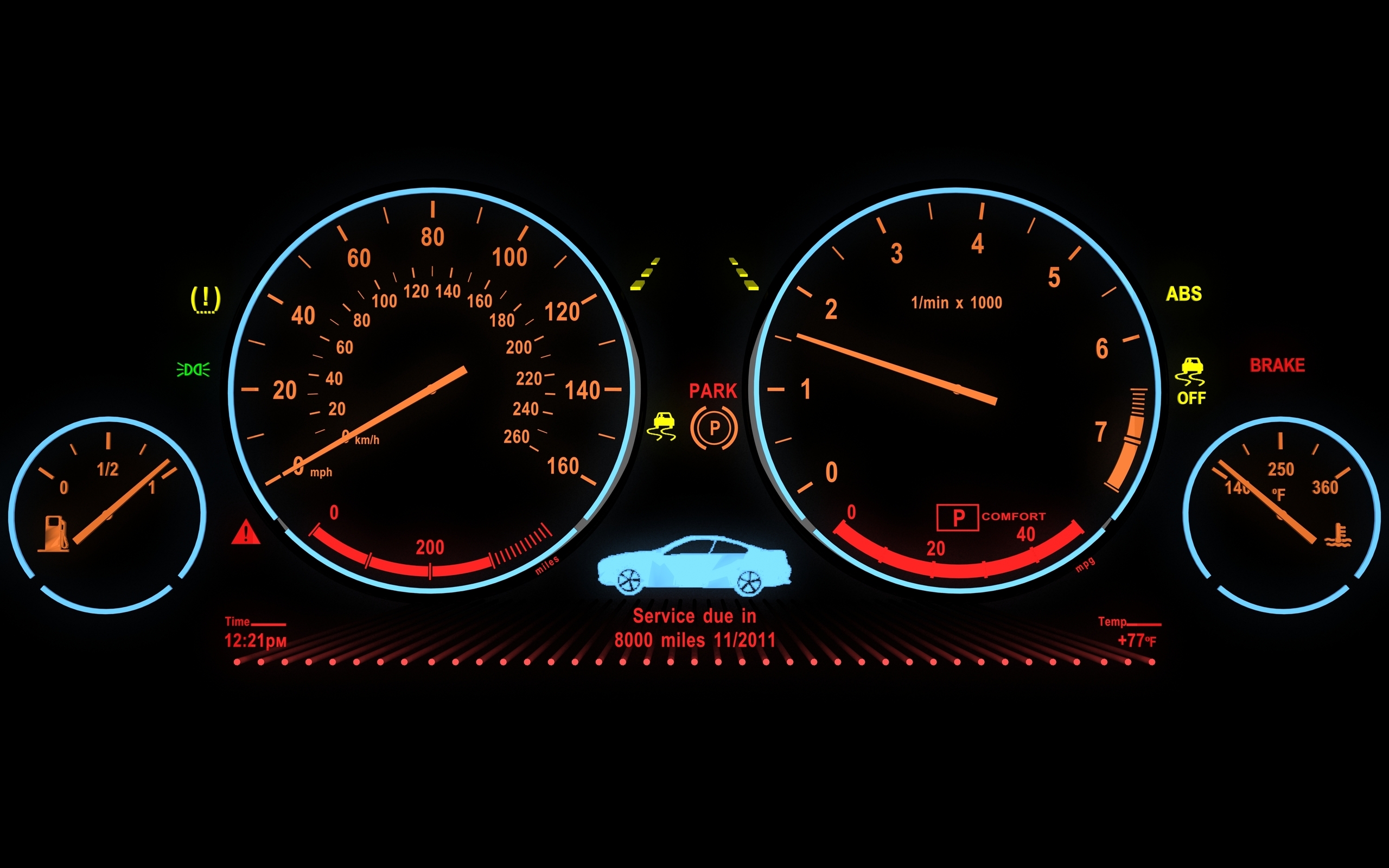 windows 10 wallpaper hd, speedometer, gauge, auto part, tachometer, measuring instrument