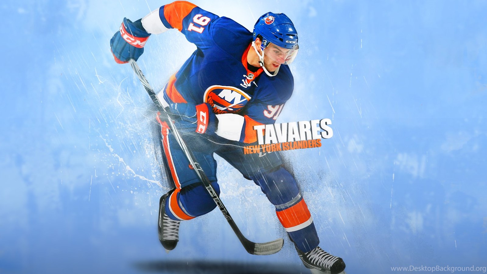 NHL New York Islanders John Tavares Player Hockey Wallpaper HD. Desktop Background