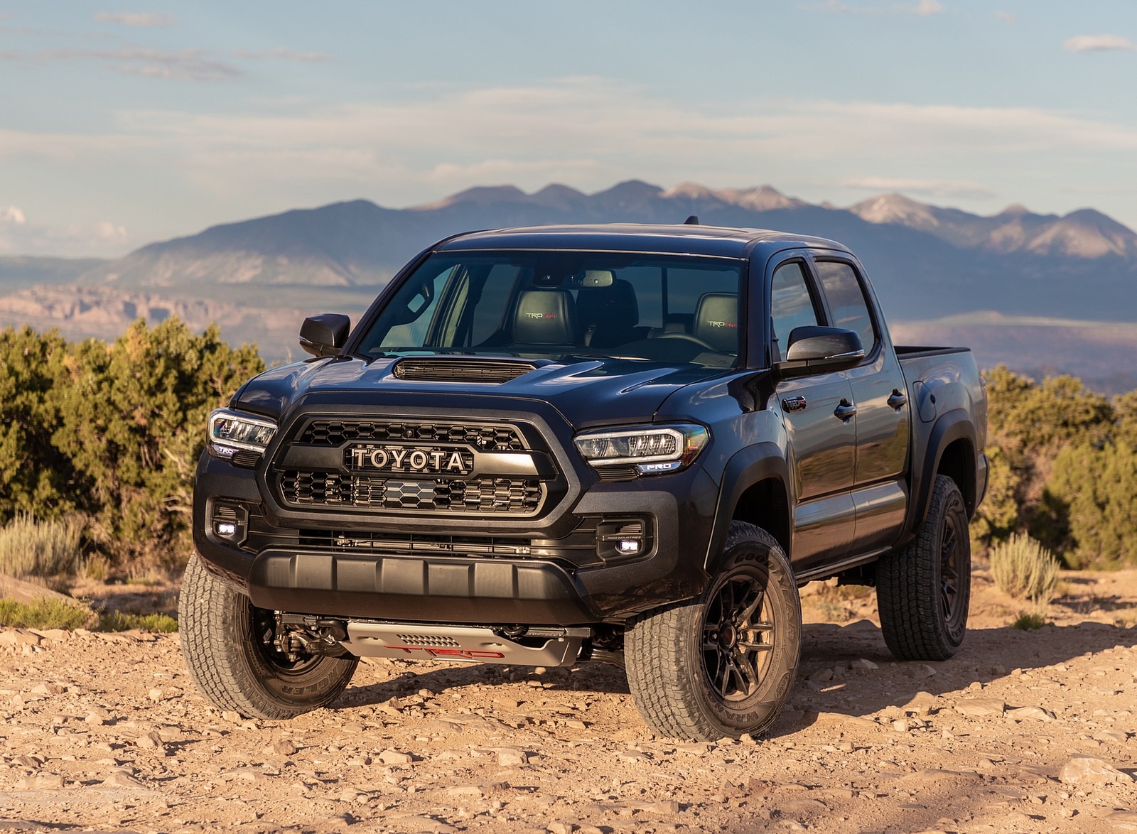 Toyota Tacoma TRD Pro (Color: Magnetic Gray) Front Wallpaper