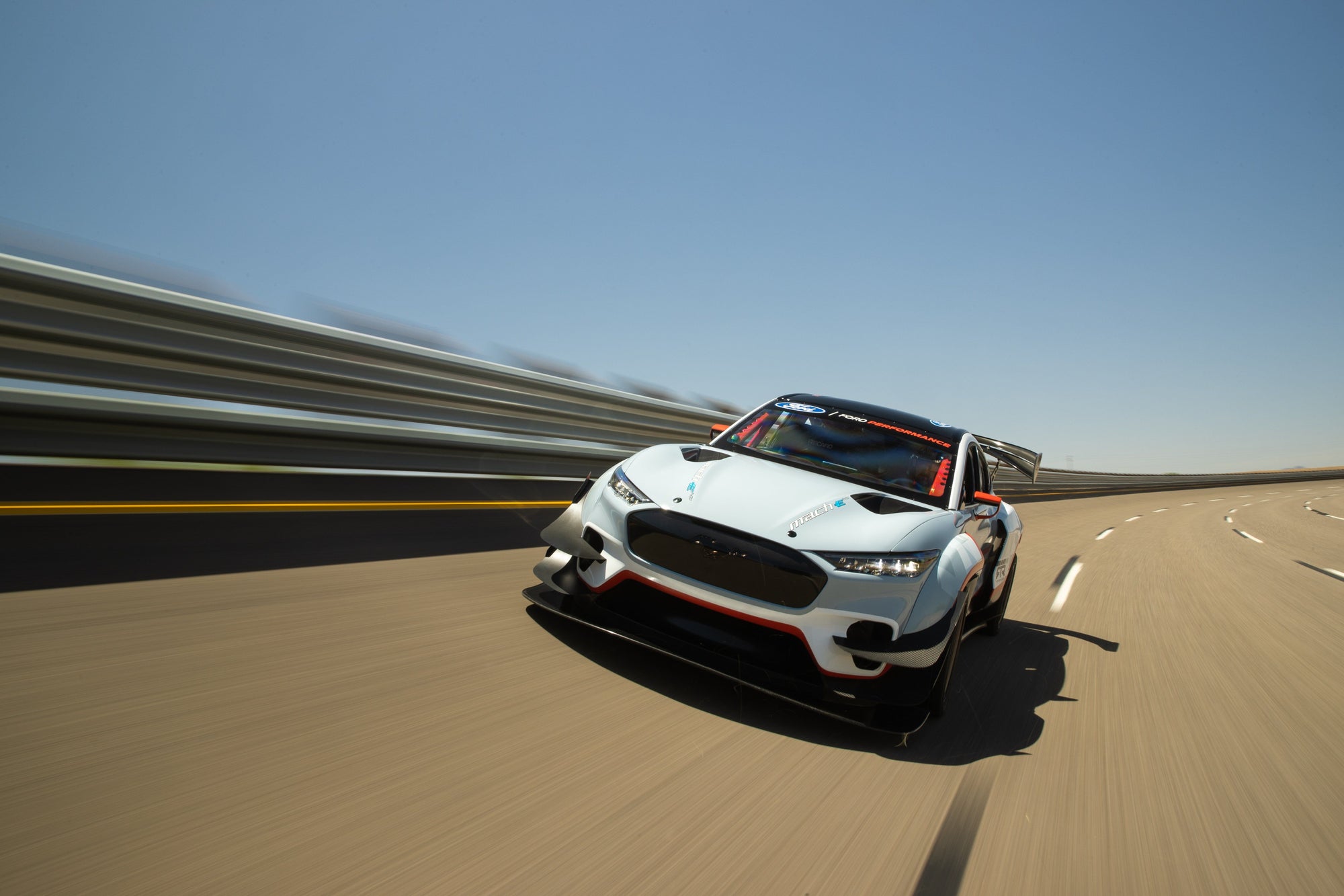 All Electric Mustang Mach E 1400 Prototype By Ford Performance And RTR