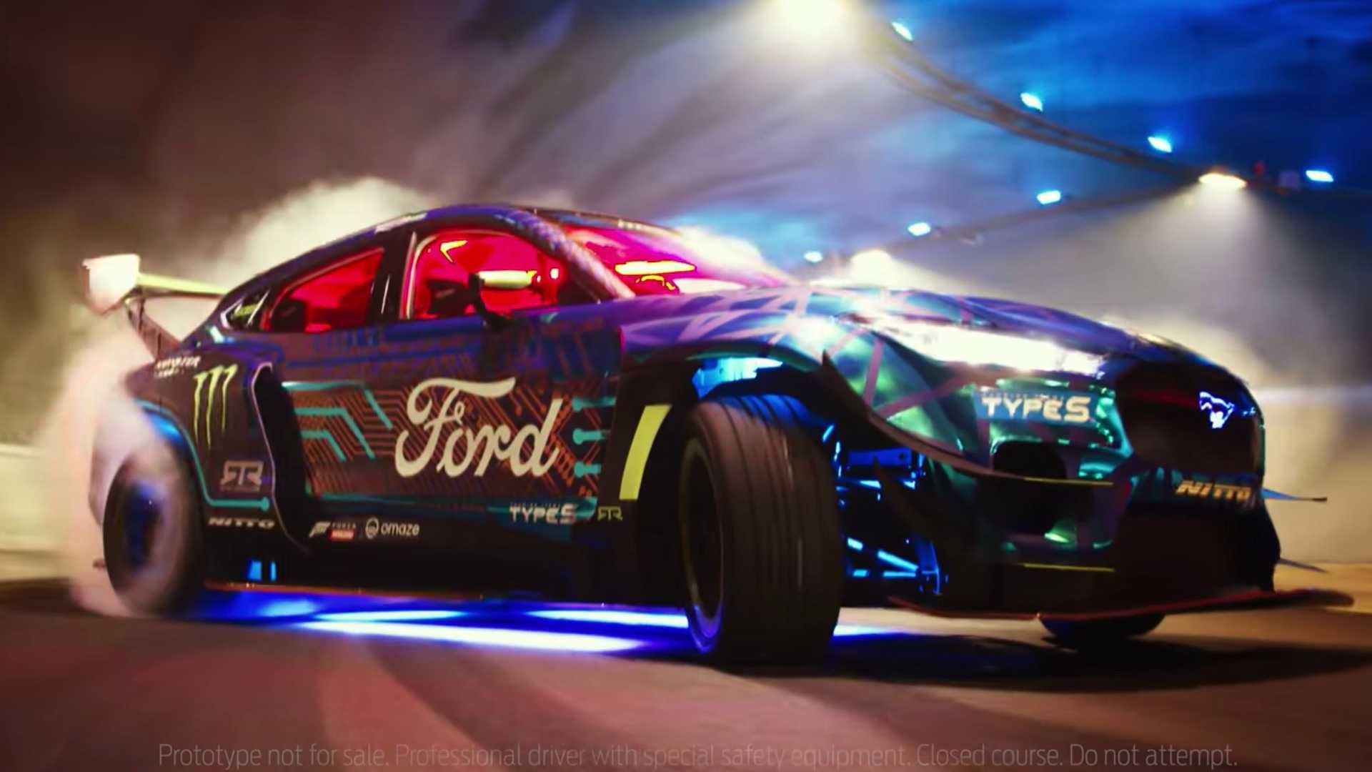 Vaughn Gittin Jr Thrashes Mustang Mach E 1400 In Stunning Scenery