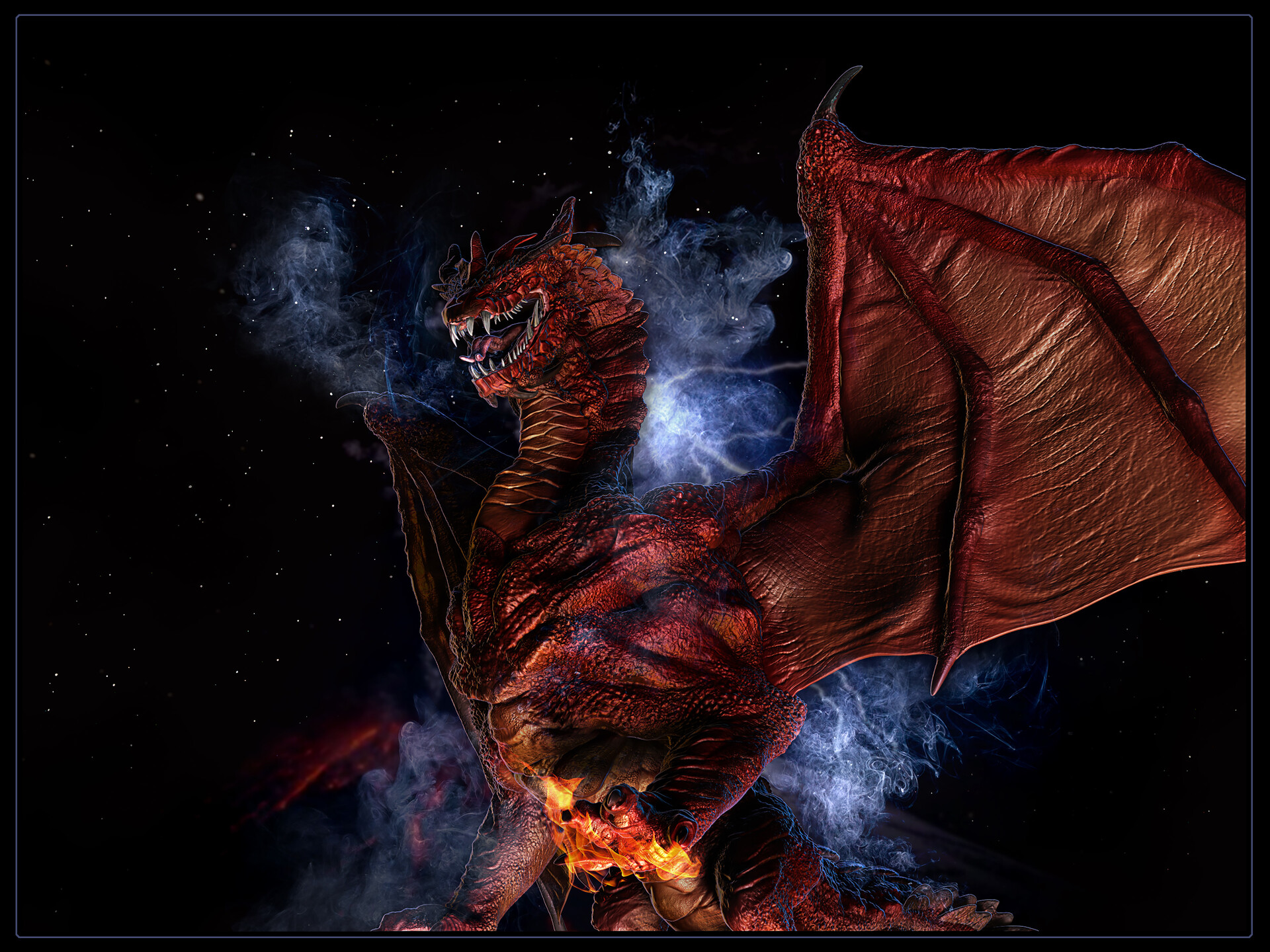 Y Ddraig Goch. The Red Dragon., Matt Mason