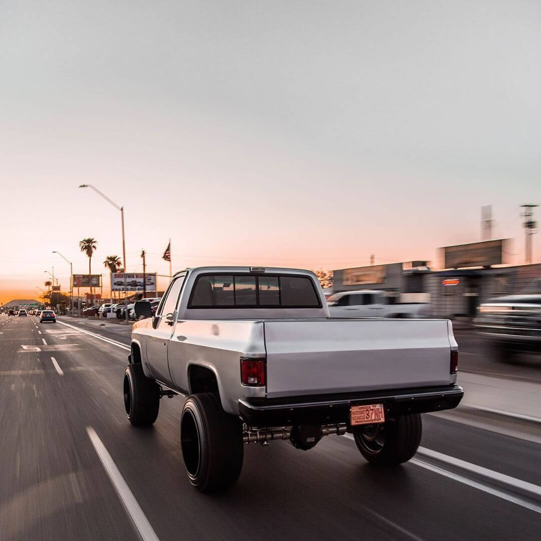 Lifted 1987 Chevy Silverado V10 Diamond in the Rough