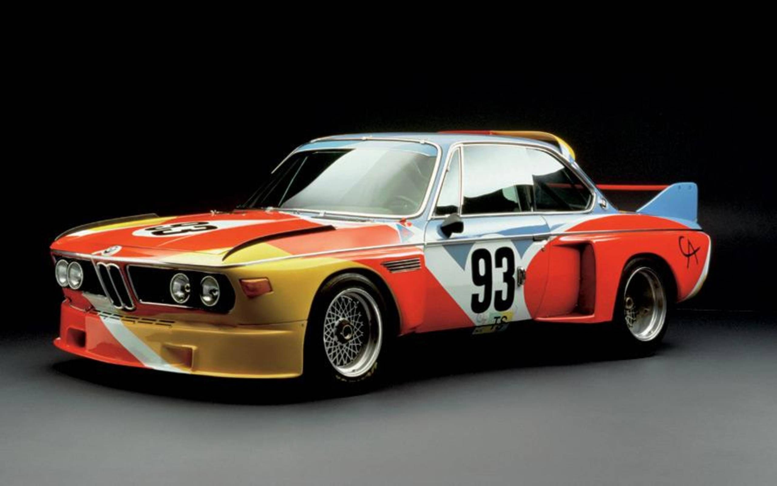 BMW displays Calder art car, racers and classics at Amelia Island