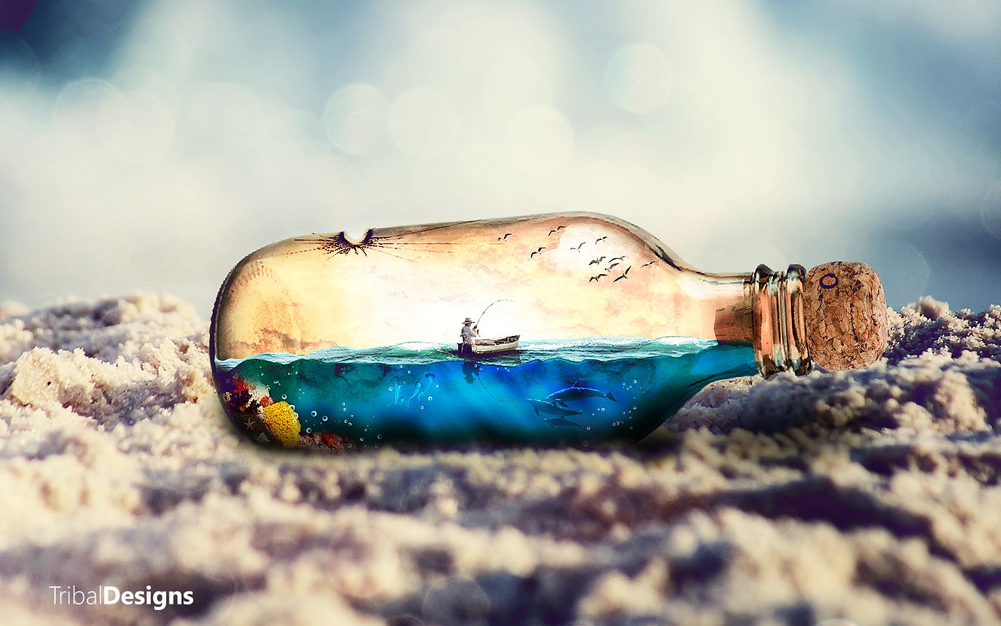 Glass Bottle Wallpapers - Wallpaper Cave