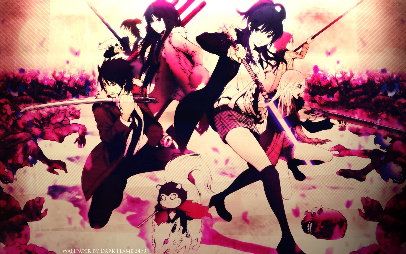 Ga Rei Zero Manga Series Background Wallpaper 109594