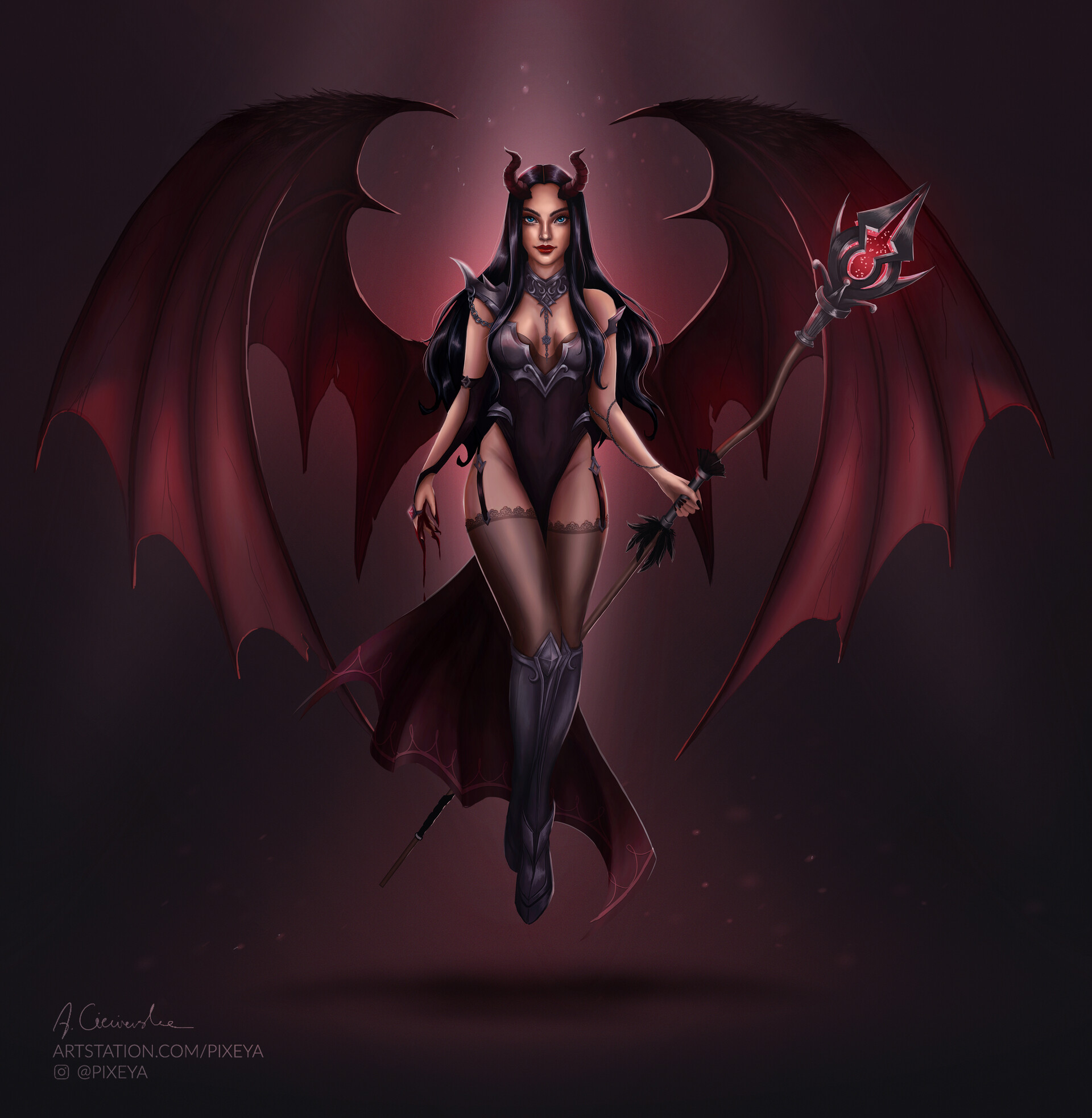 Devil girl, Adrianna Pixeya