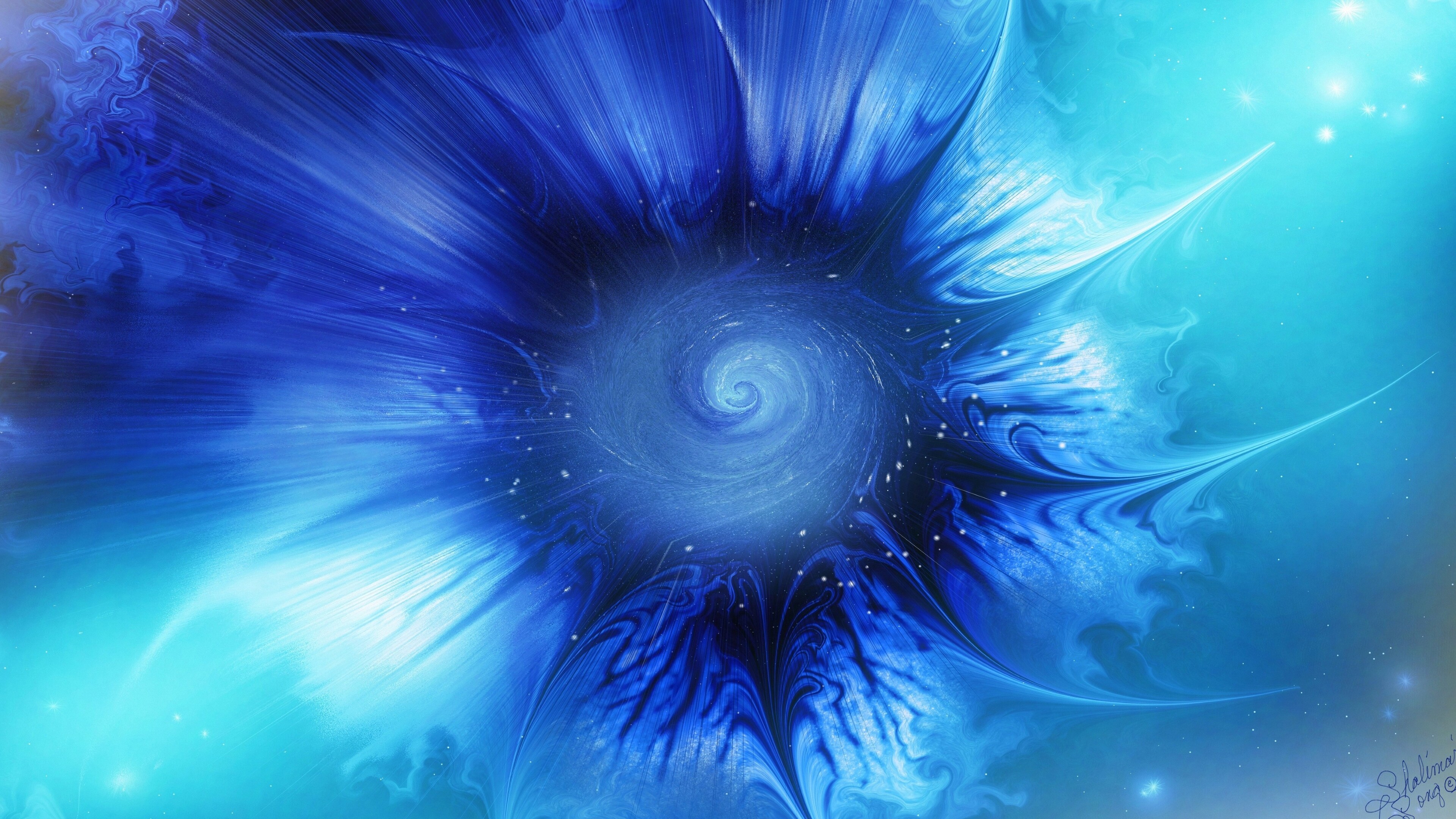 Abstract Swirl Cool Background Abstract 8K Wallpaper Download Free