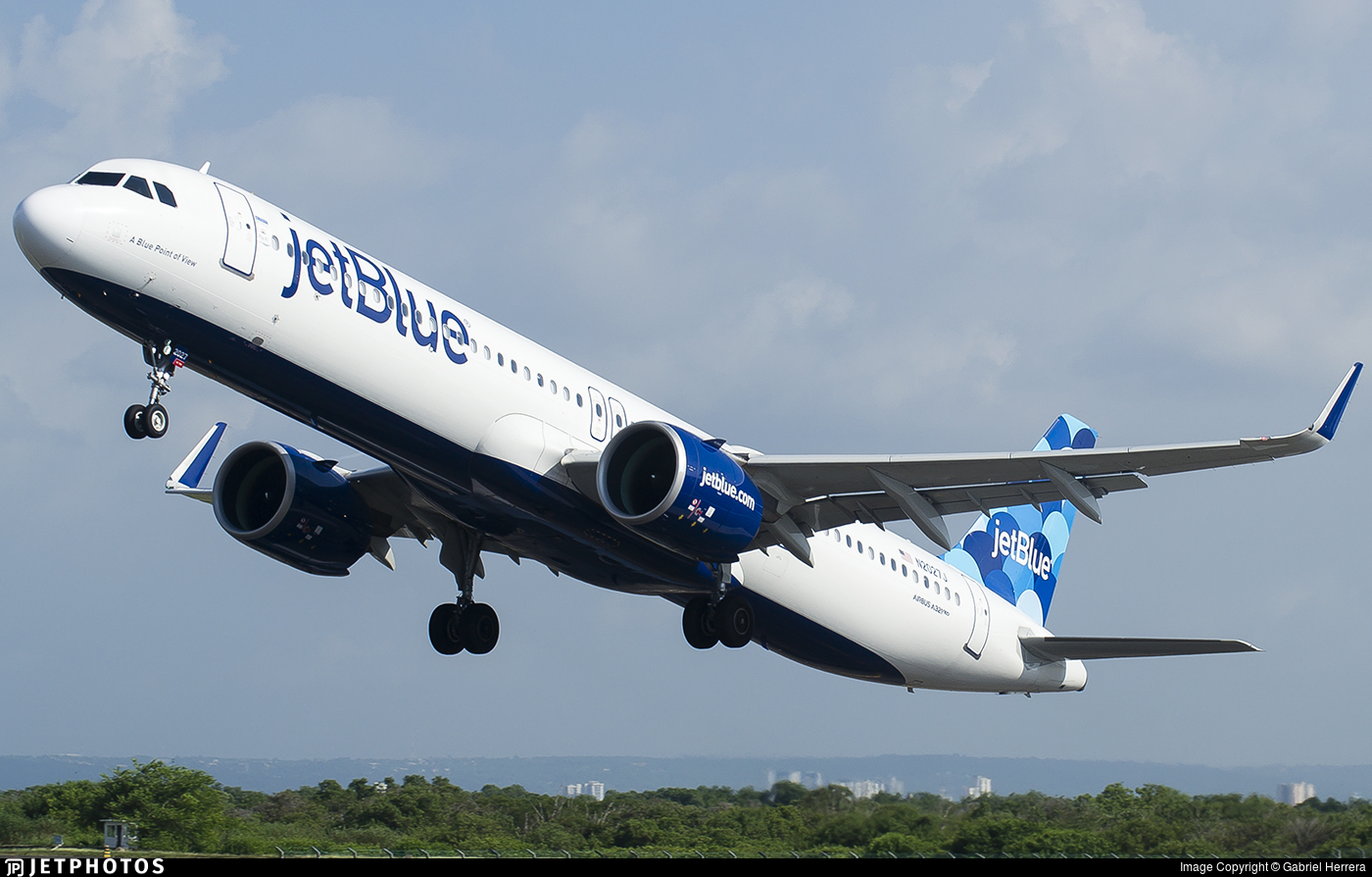 N2027J. Airbus A321 271NX. JetBlue Airways