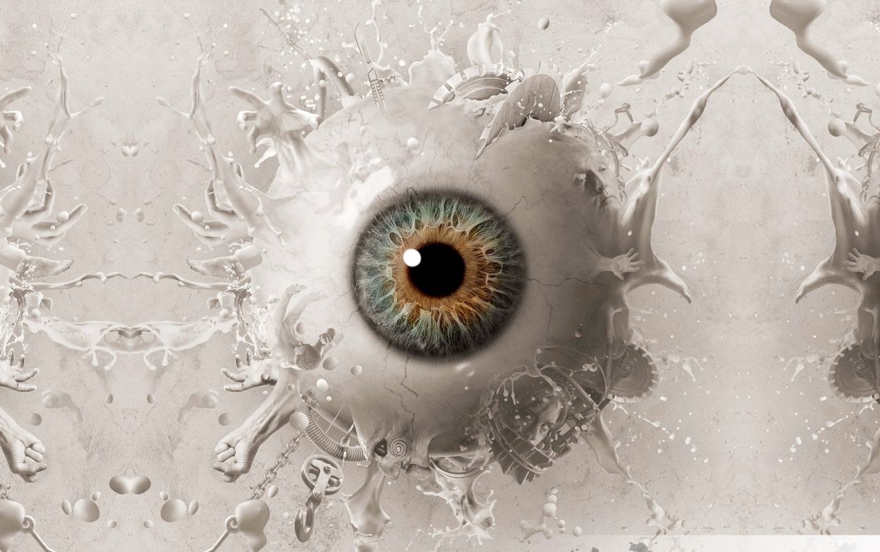 Abstract Eye Wallpaper Free Abstract Eye Background