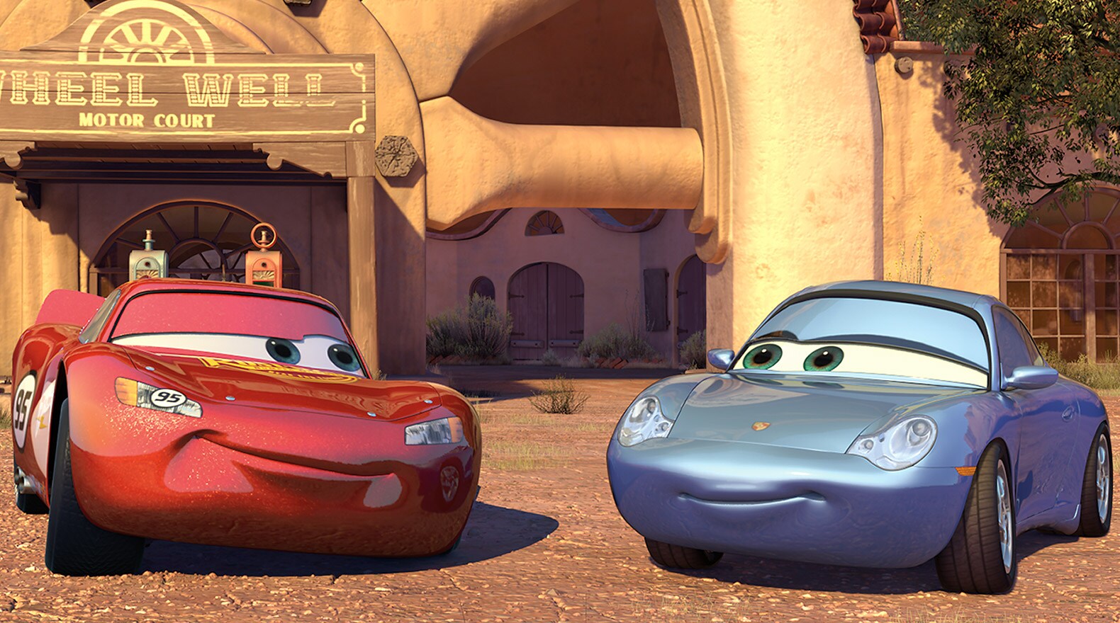 Lightning mcqueen and sally love