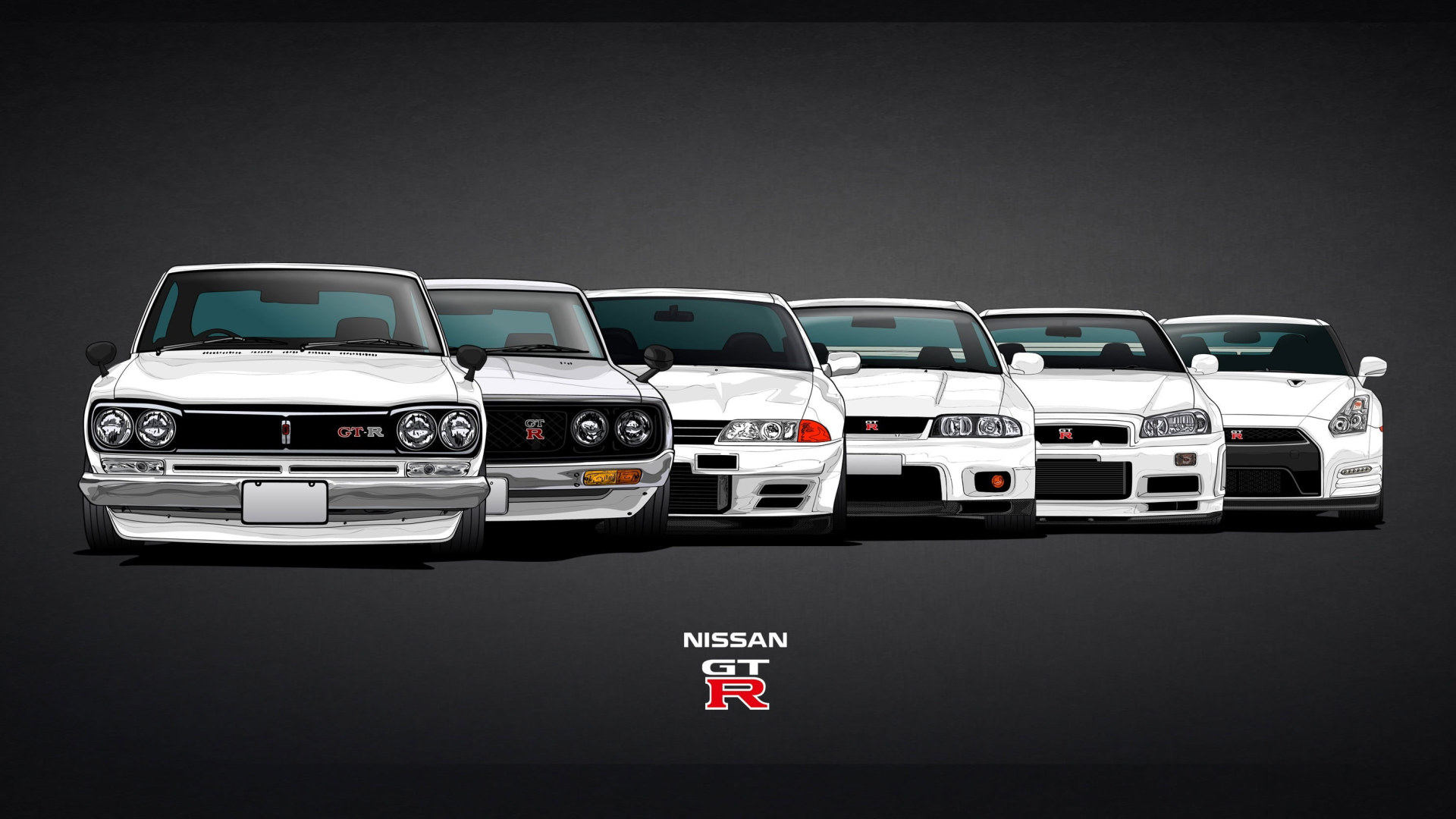 White Nissan GT R Wallpaper, Machine, GTR, Car, Evolution, R Coupe • Wallpaper For You HD Wallpaper For Desktop & Mobile