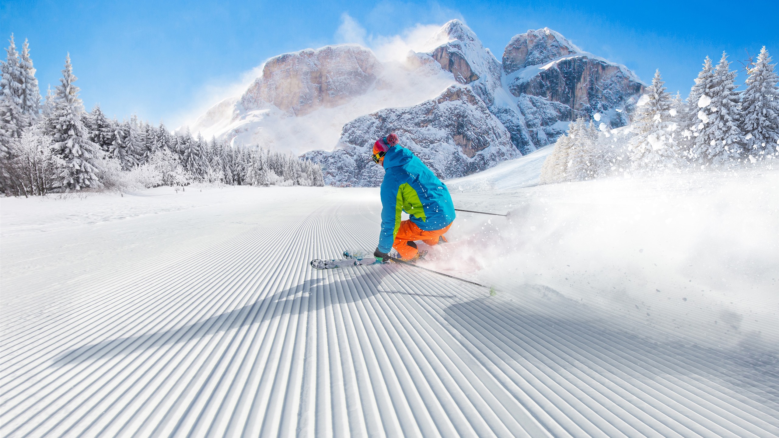 Wallpapers Sport, ski, snow, mountains, winter 2880x1800 HD Picture, Image.