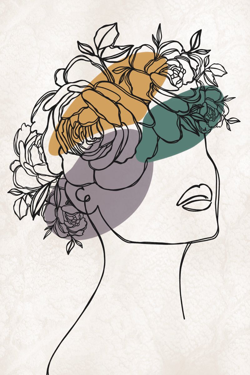 Printable Wall Art Modern Line Drawing Female Line Art Line. Etsy. Etsy wall art, Line art, Art