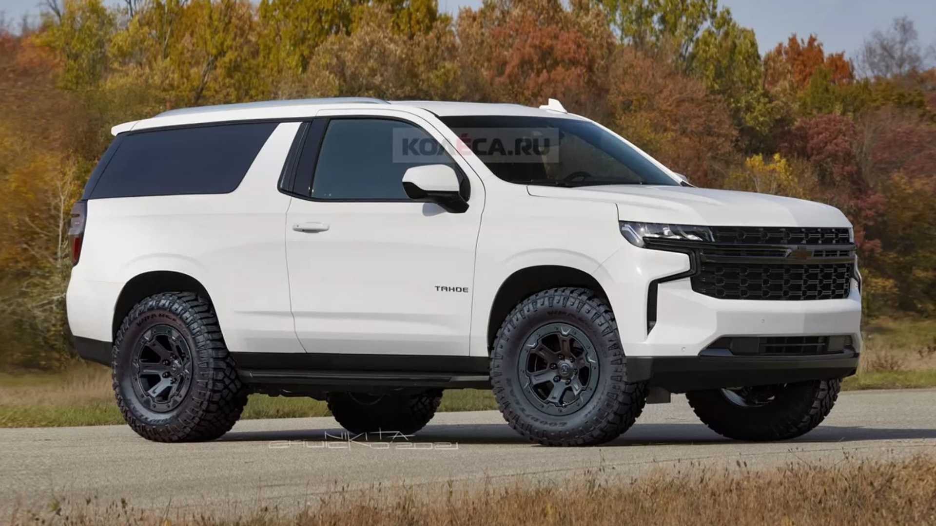 Chevrolet Tahoe Two Door Given New Life In Unofficial Renderings