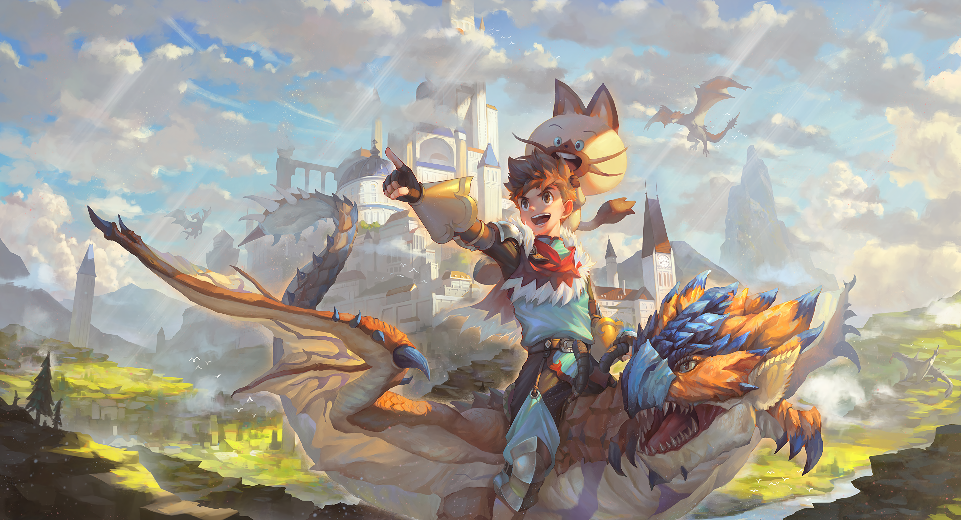 Monster Hunter Stories Wallpaper Free Monster Hunter Stories Background