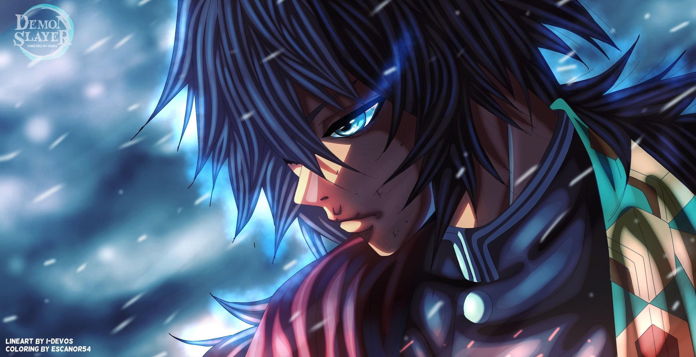 Anime Demon Slayer: Kimetsu no Yaiba Giyuu Tomioka P #wallpaper #hdwallpaper #desktop. Anime, HD wallpaper, Anime wallpaper