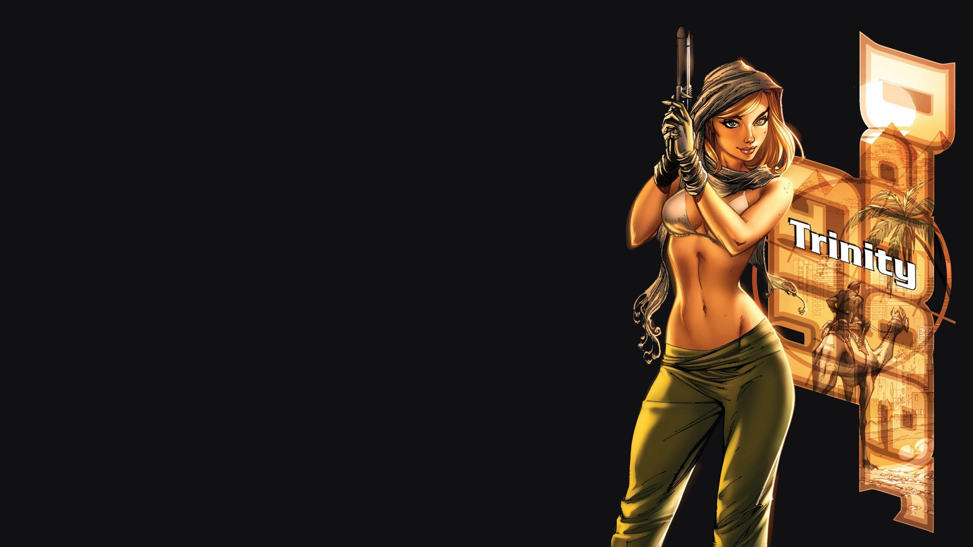 Danger Girl HD Wallpaper