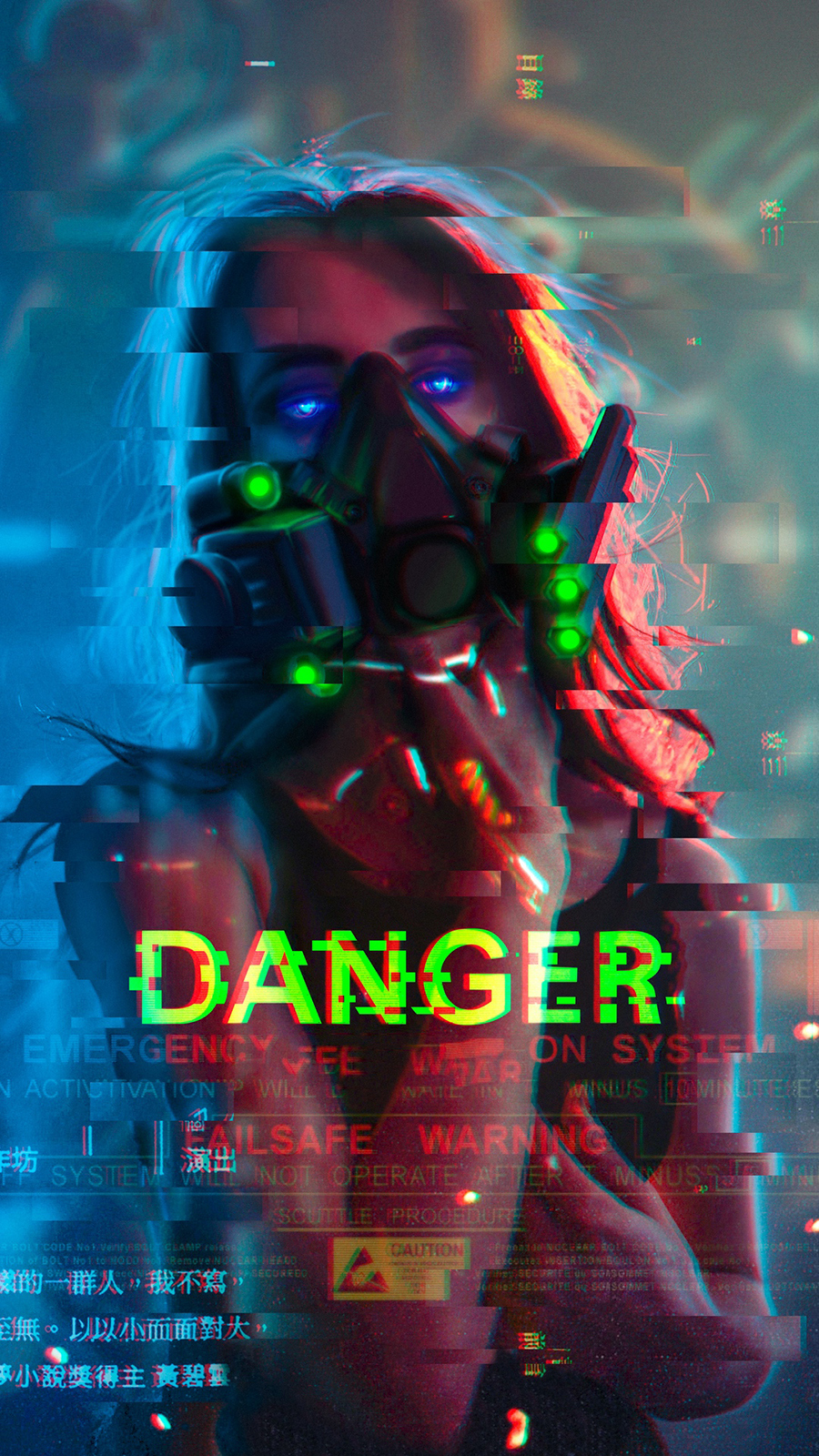 Danger, Electro Girl, Related Wallpaper