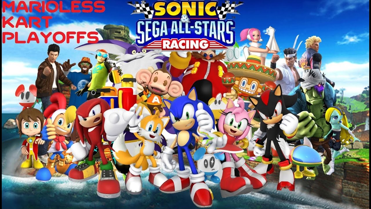 Character Sonic And Sega All Stars Racing HD Wallpaper