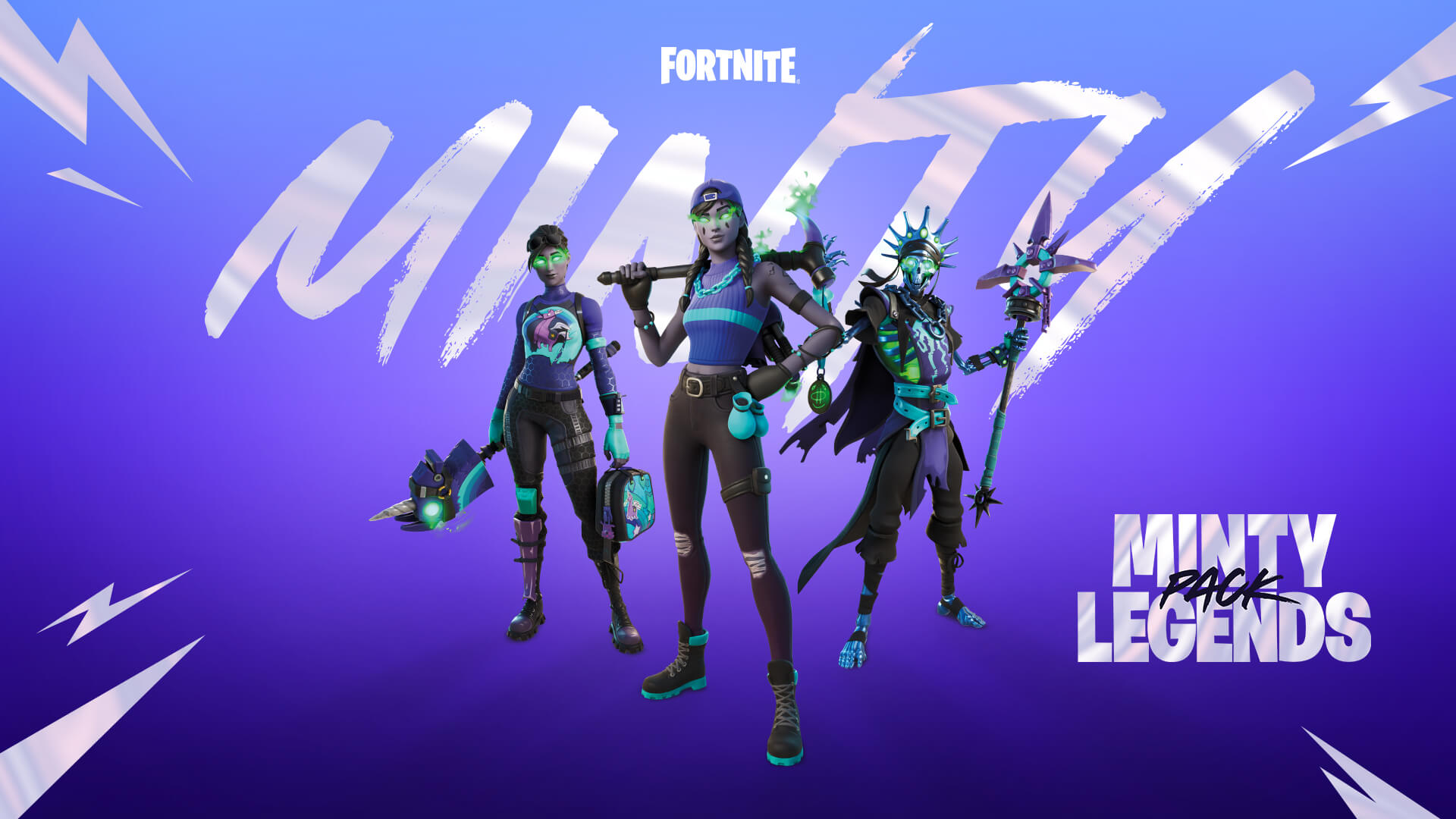 Ten Minty New Items Arrive November 2021 in Fortnite with the Minty Legends Pack