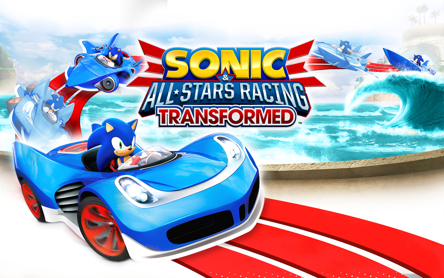 Download Latest HD Wallpaper of, Games, Sonic Amp All Stars Racing Transformed