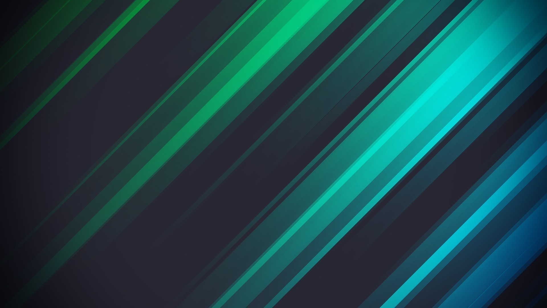 Wallpaper, digital art, neon, abstract, green, blue, circle, lines, shapes, light, color, wave, shape, line, screenshot, computer wallpaper, font 1920x1080