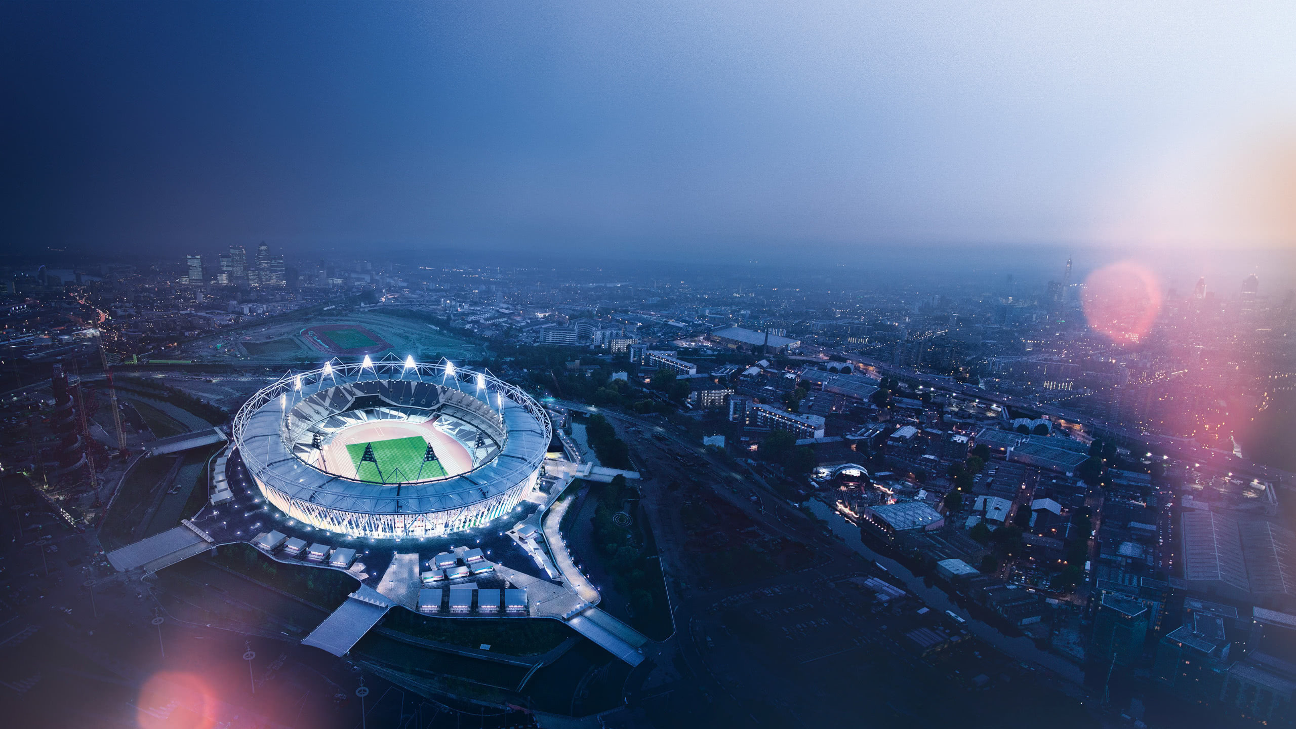 London Olympic Stadium 2012 Olympics London England WQHD 1440P Wallpaper