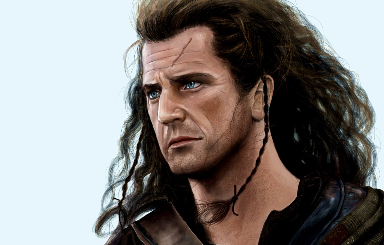 Wallpaper the film, male, brave heart, William Wallace. Mel Gibson image for desktop, section фильмы
