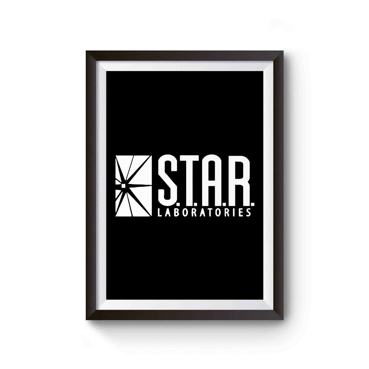 Star Laboratories Star Labs Logo Team Flash Poster
