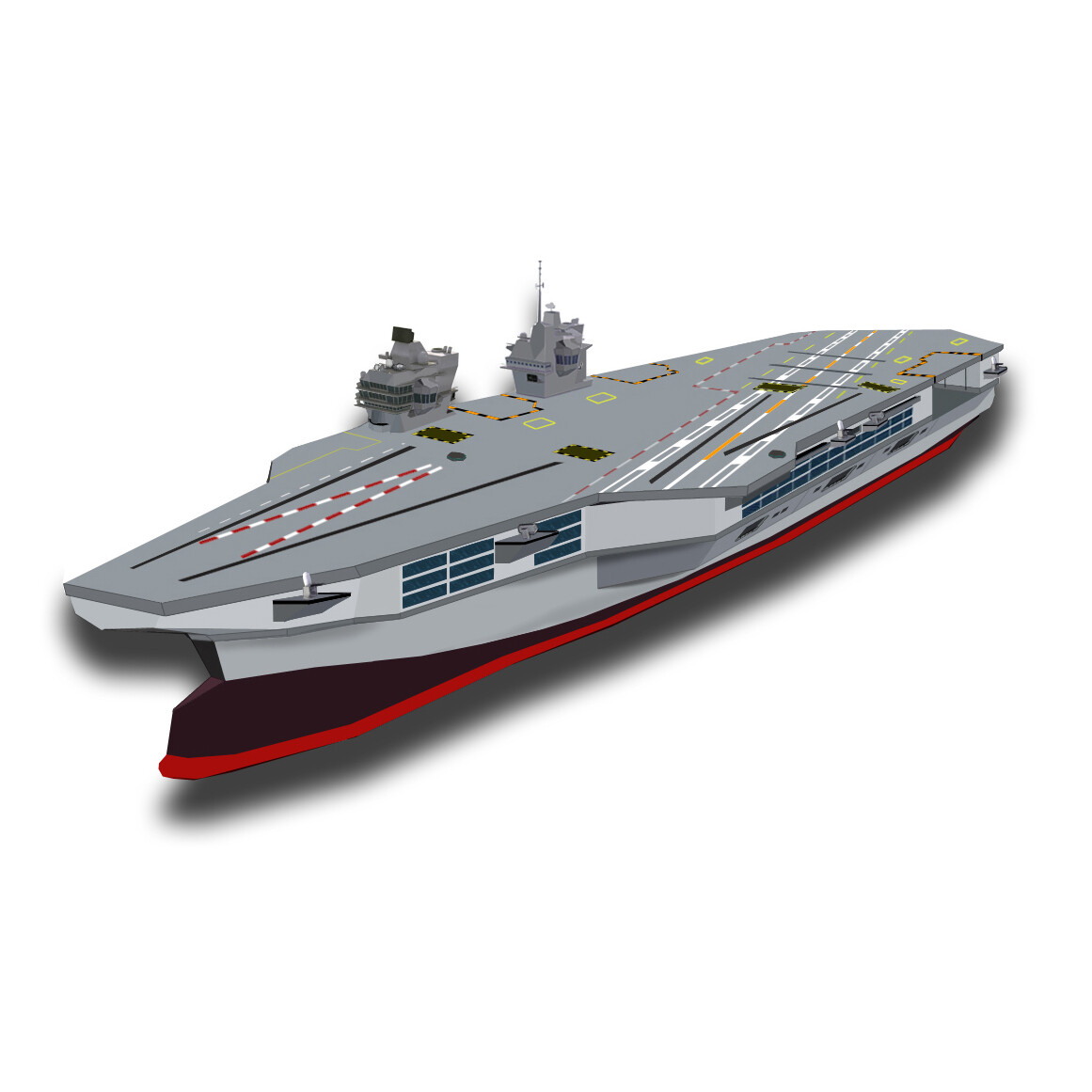 EU Navy Aircraft Carrier, Forever Blowing Bubbles