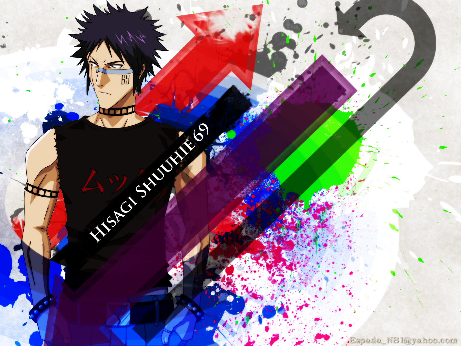 Shuuhei Hisagi and Scan Gallery