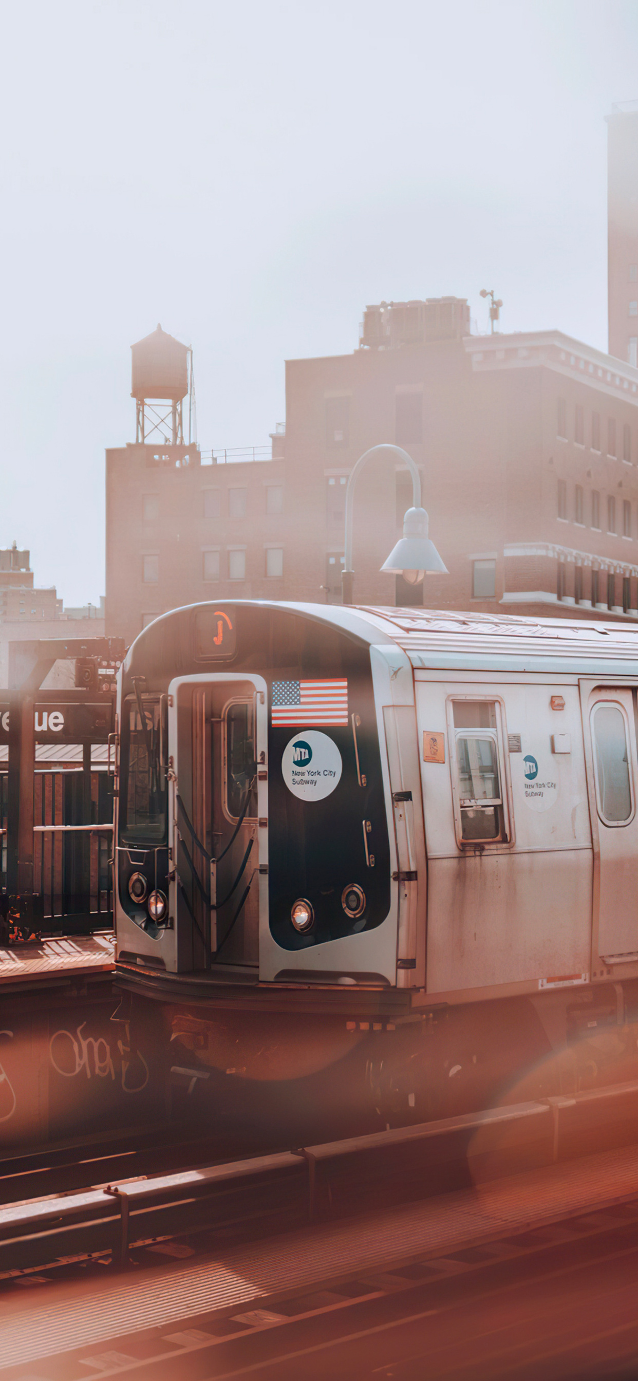 New York Subway Train 4k iPhone XS MAX HD 4k Wallpaper, Image, Background, Photo and Picture