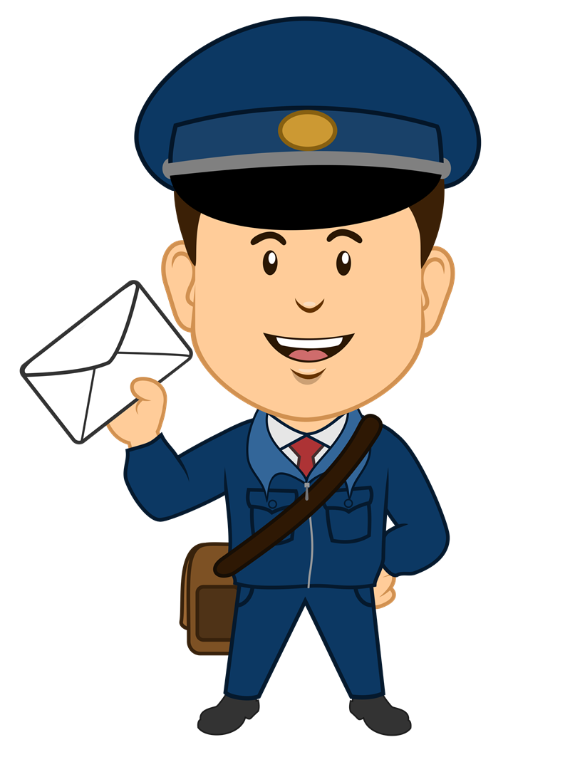 Postman Clipart.
