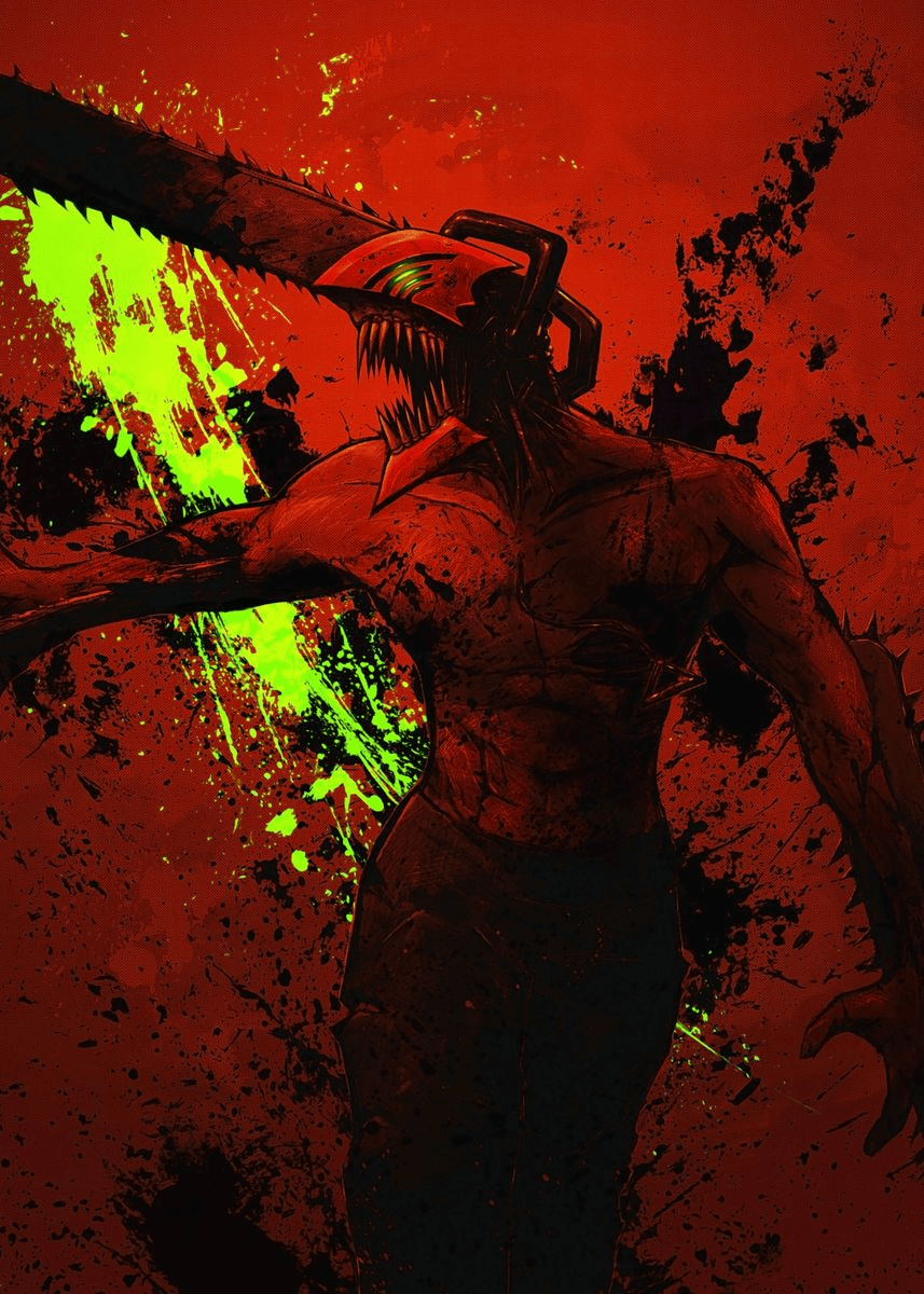 Chainsaw Man  Denji Minimalist 4K wallpaper download